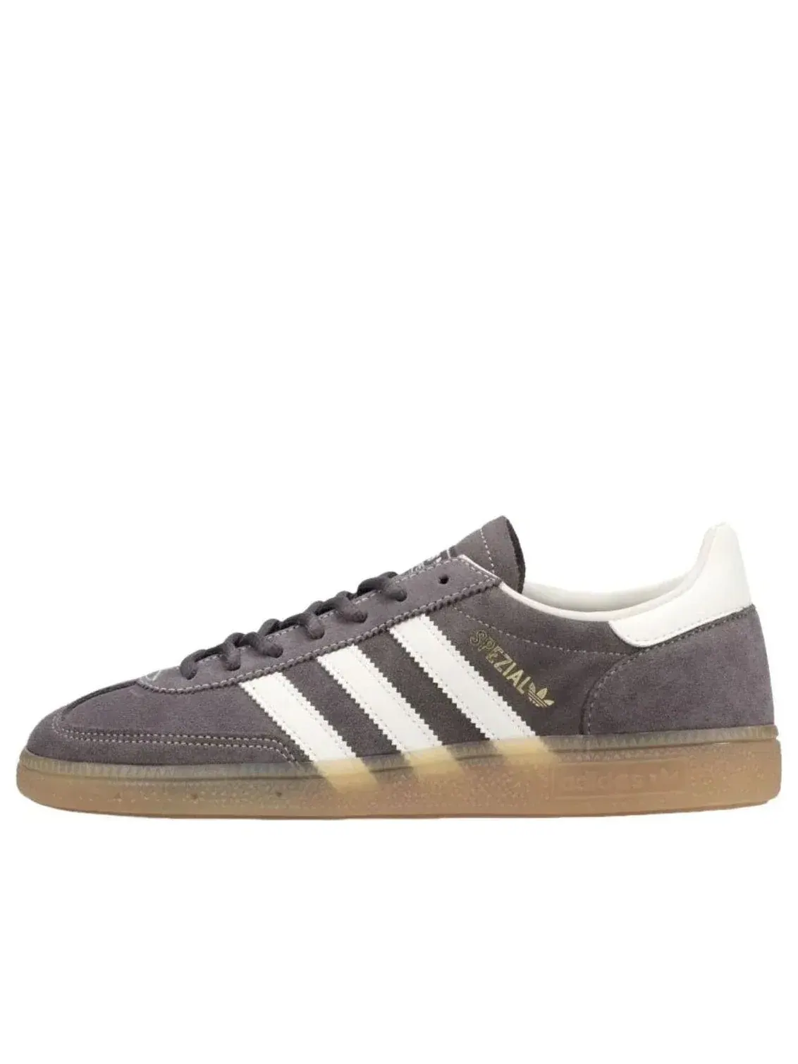 Кроссовки Adidas Handball Spezial Grey Strata Gum KZ6705 — изображение 1 из 5, серый