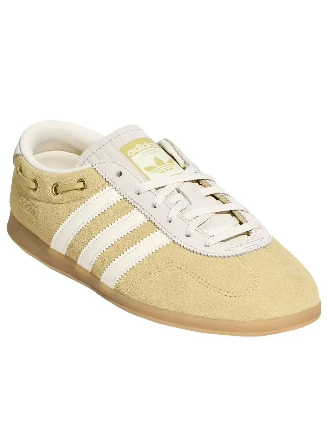 Мужские кроссовки с замшевым верхом Gazelle Adidas — изображение 2 из 5, желтый