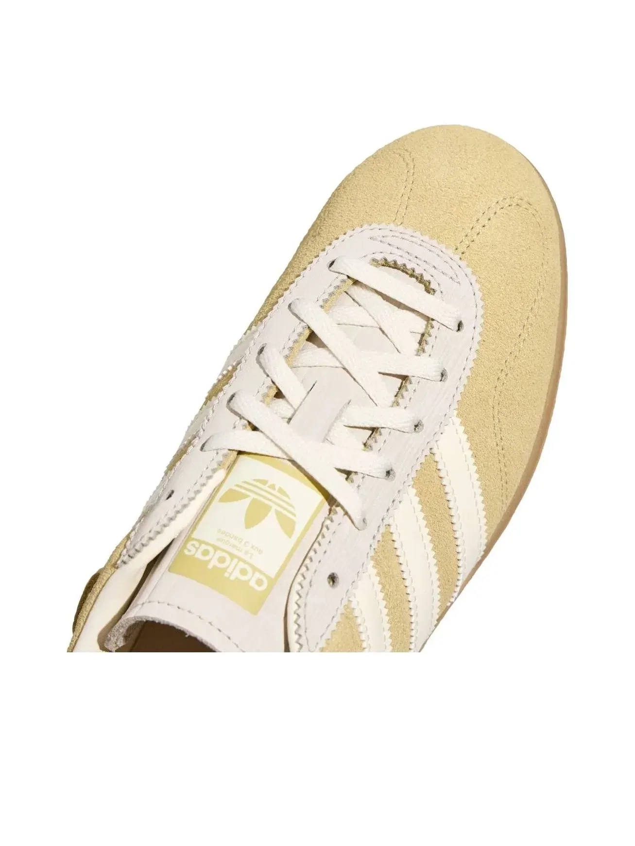 Мужские кроссовки с замшевым верхом Gazelle Adidas — изображение 4 из 5, желтый