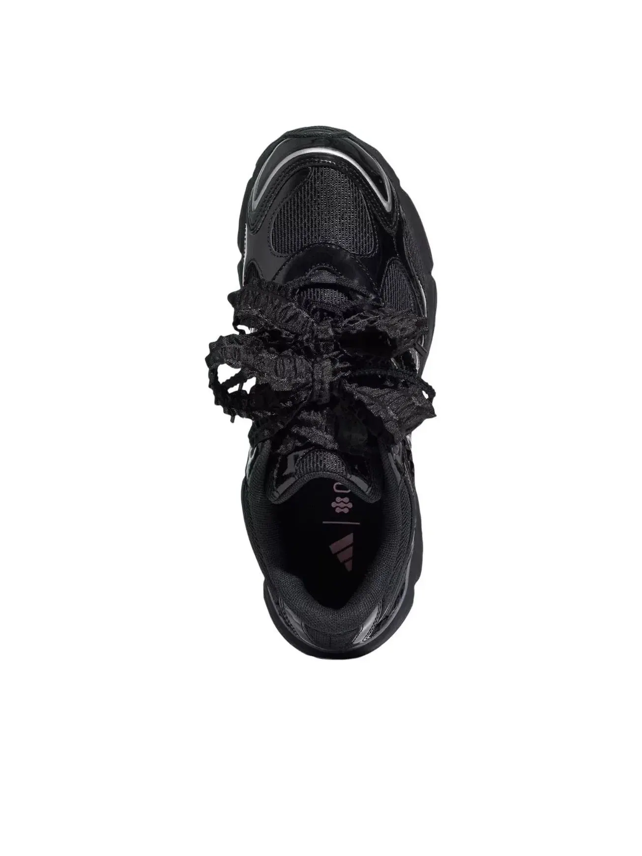 Женские кроссовки с закрытой шнуровкой Whisper Glide Adidas — изображение 2 из 5, черный