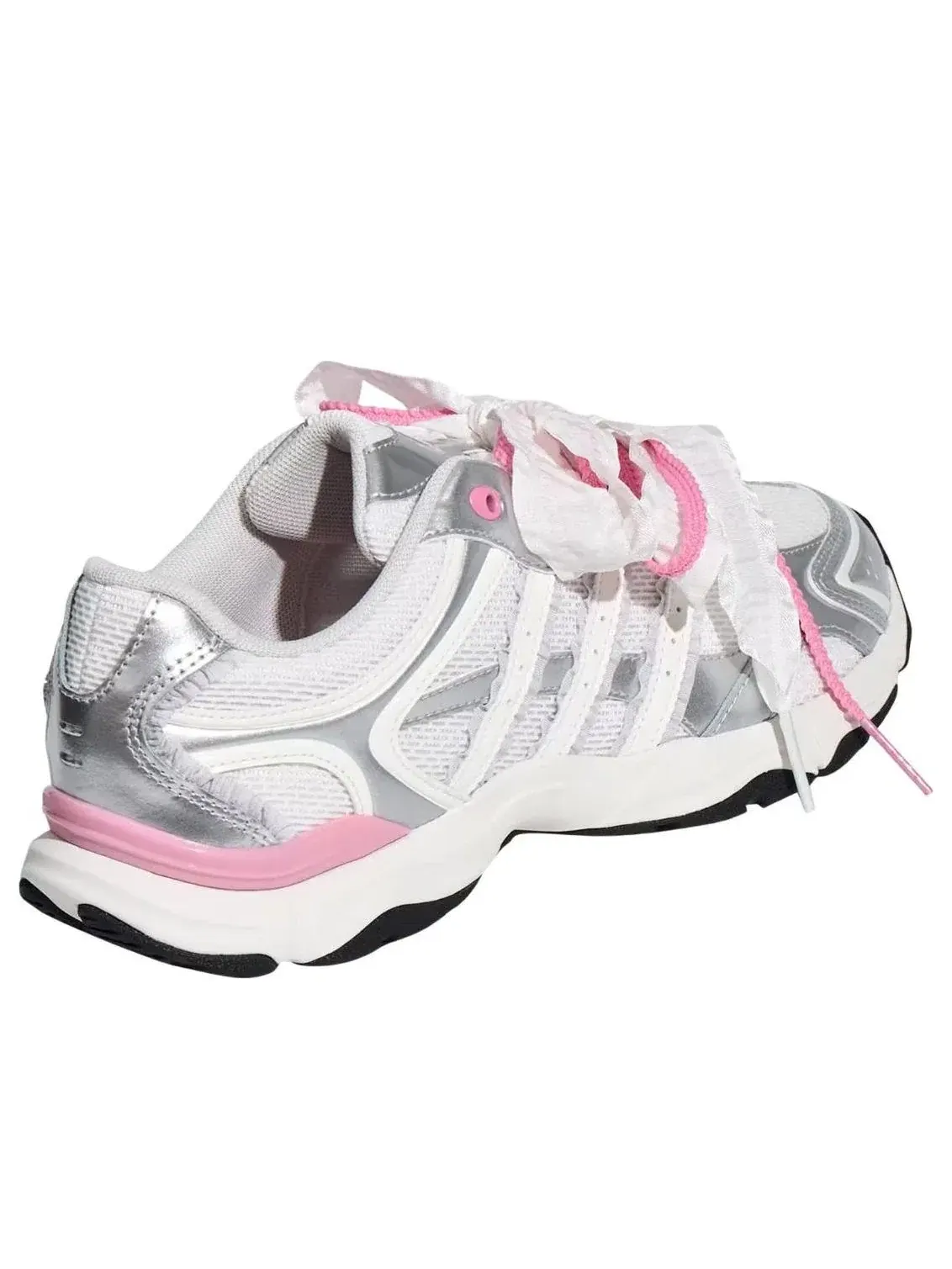 Женские кроссовки с низким верхом Whisper Glide Adidas — изображение 3 из 4, серебряный