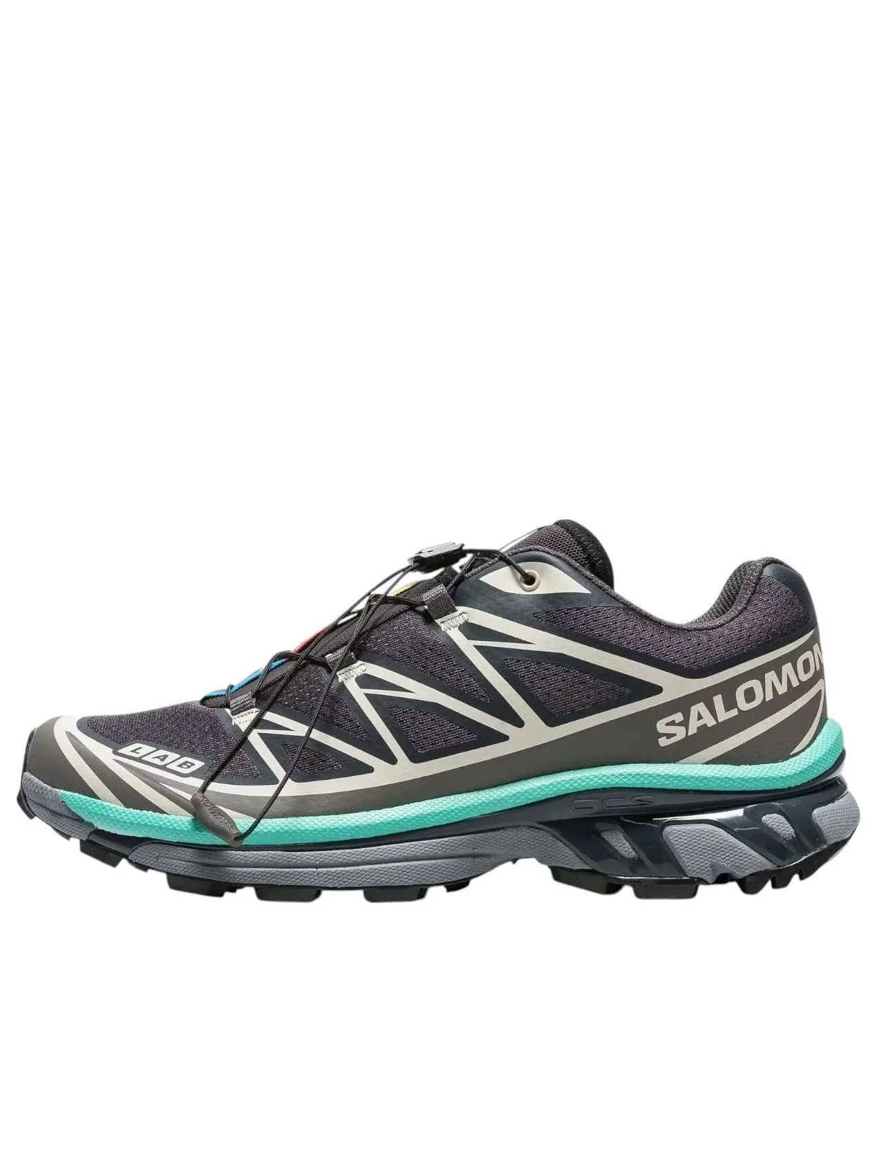 Кроссовки SALOMON XT-6 'Nine Iron' — изображение 1 из 5, черный