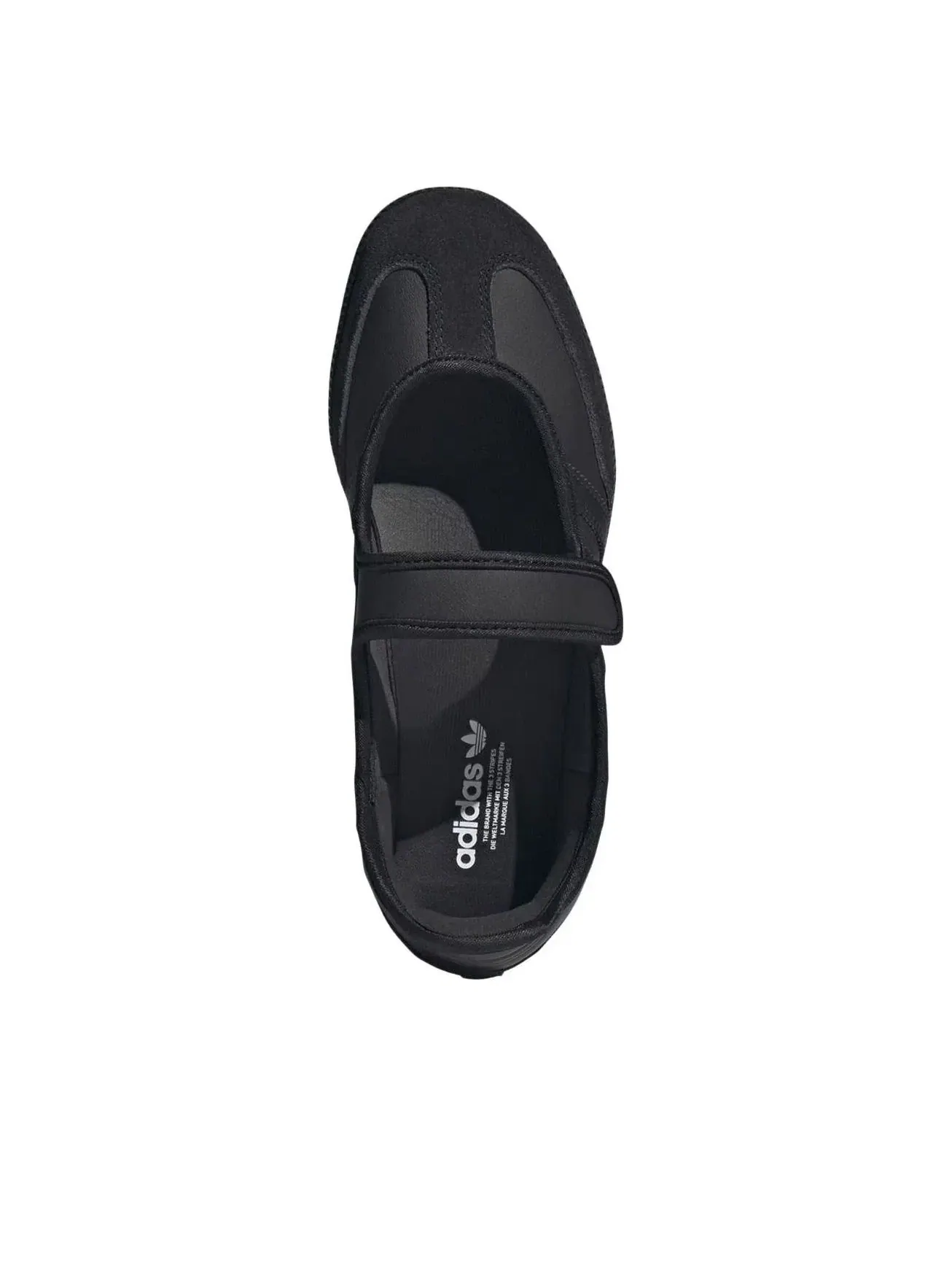 Женские кроссовки Samba Jane Triple Black Adidas — изображение 2 из 5, черный