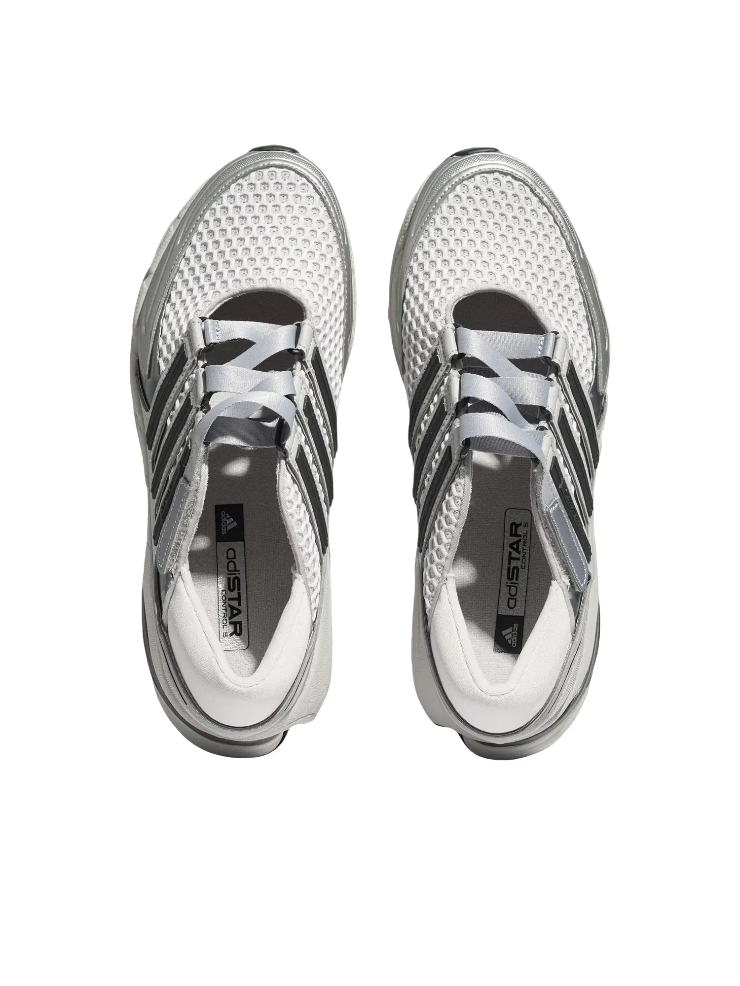 Кроссовки Adidas Adistar Control 5 MJ 'Grey Silver Metallic' LA1822 — изображение 3 из 5, серый