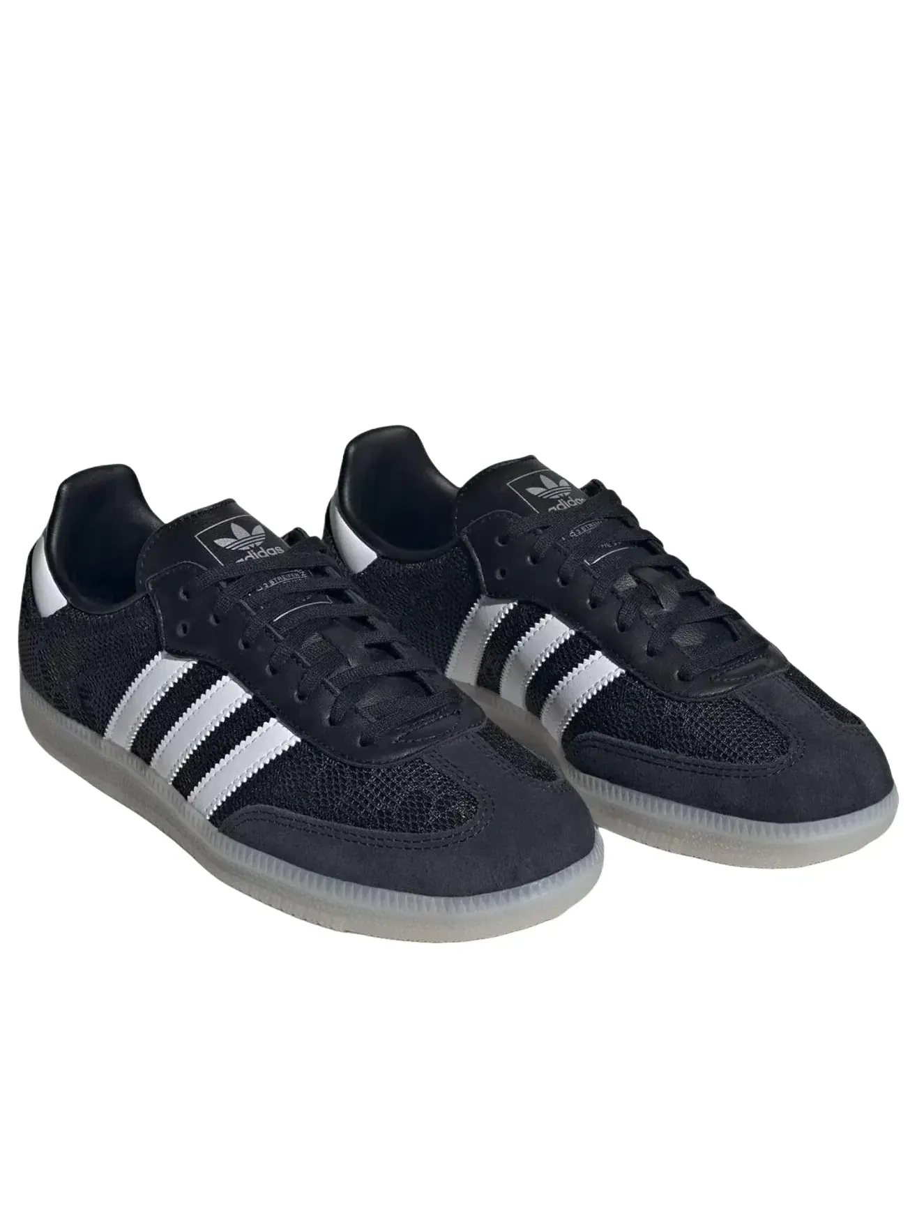 Кроссовки Adidas Samba OG 'Black White' LA2752 — изображение 2 из 5, черный