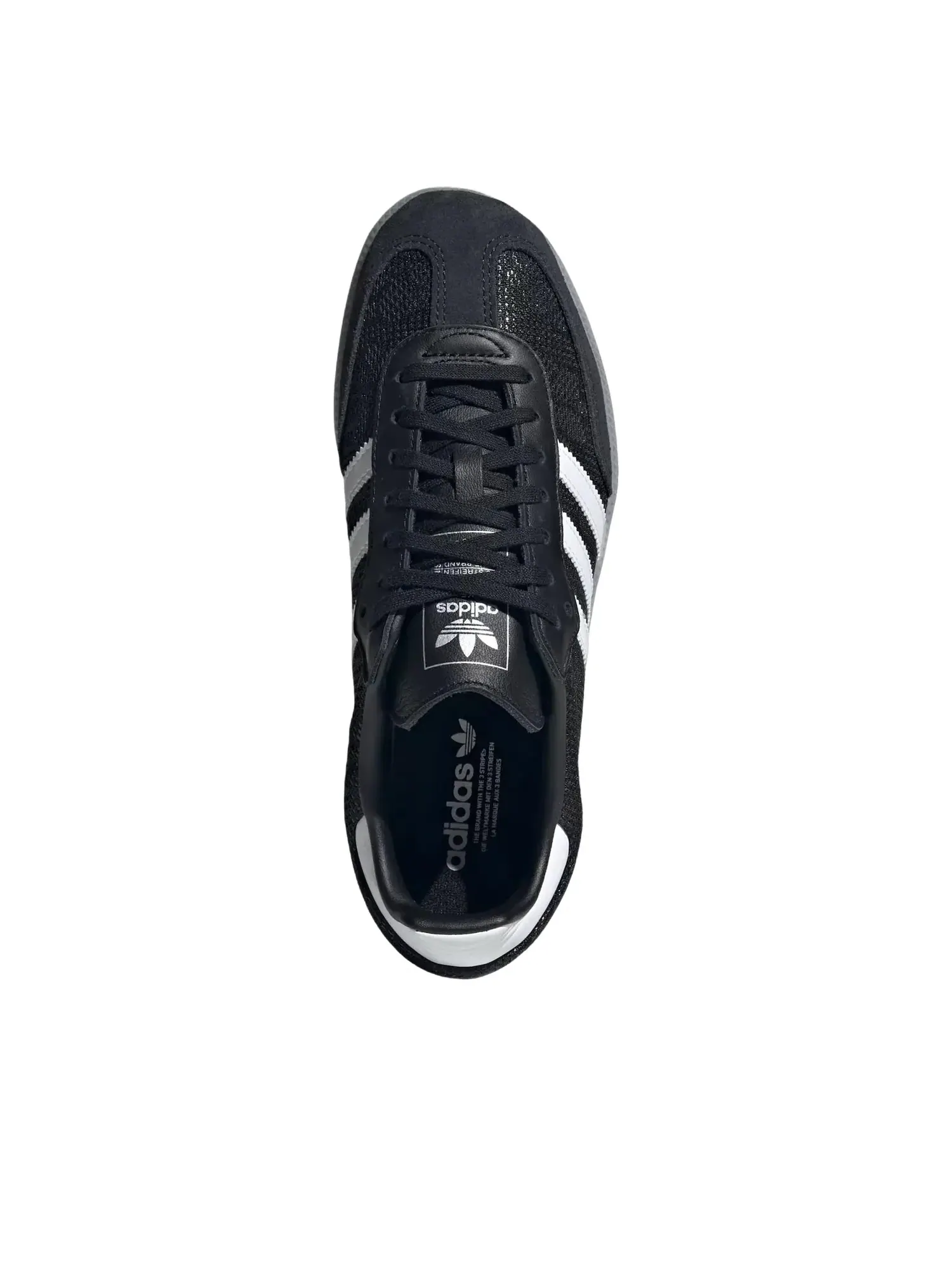 Кроссовки Adidas Samba OG 'Black White' LA2752 — изображение 3 из 5, черный