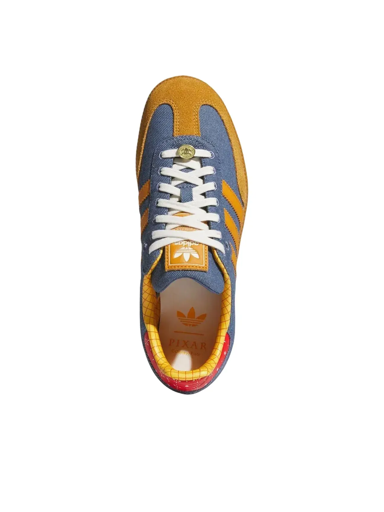 Мужские кроссовки с низким верхом модель Woody Adidas — изображение 2 из 4, коричневый