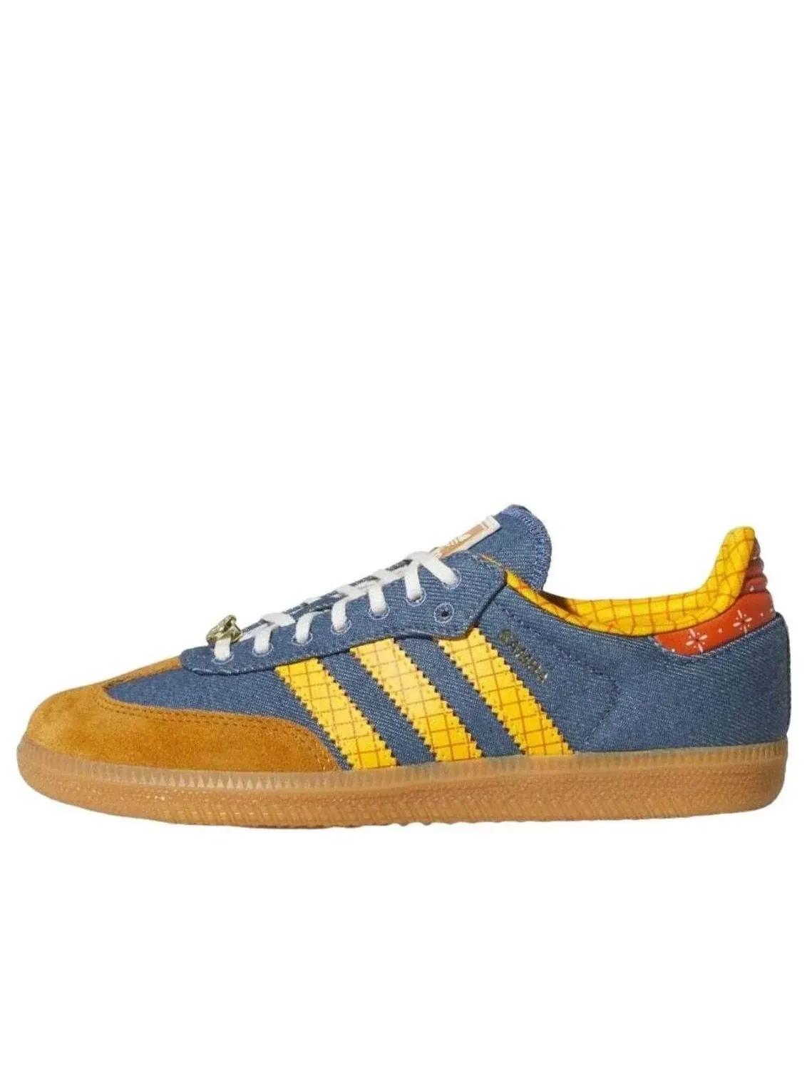 Мужские кроссовки с принтом Samba Woody Adidas — изображение 1 из 5, синий