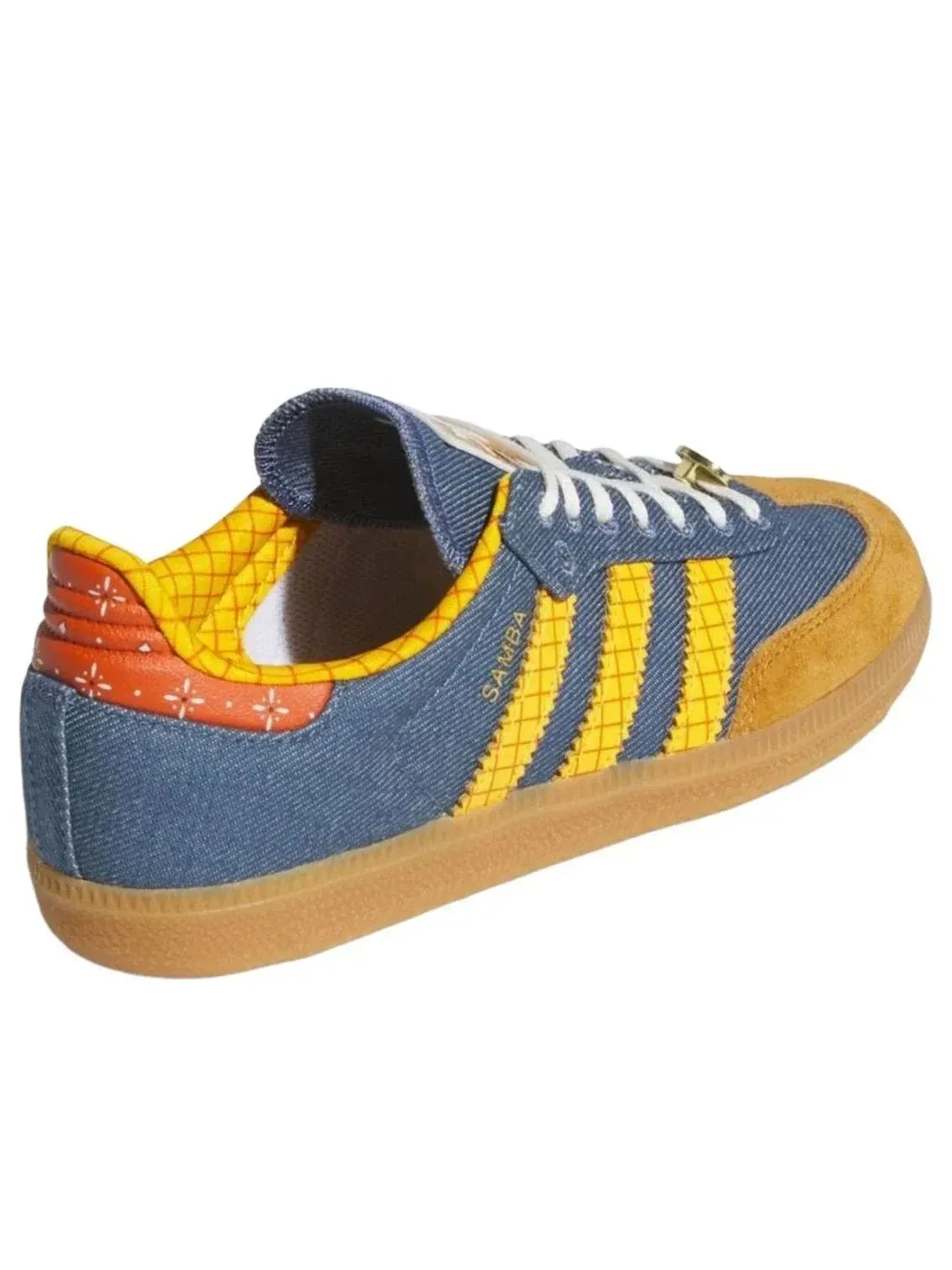 Мужские кроссовки с принтом Samba Woody Adidas — изображение 3 из 5, синий