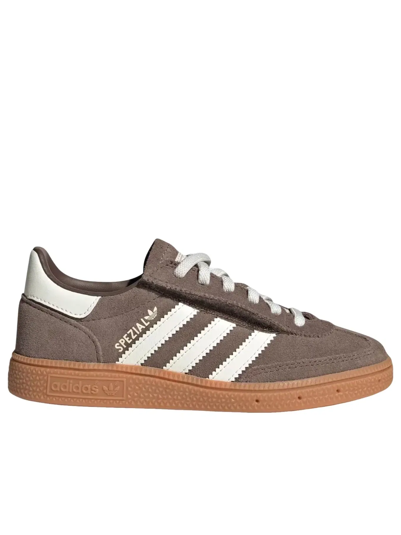 Детские кроссовки с эластичными шнурками Handball Spezial Adidas — изображение 2 из 4, коричневый