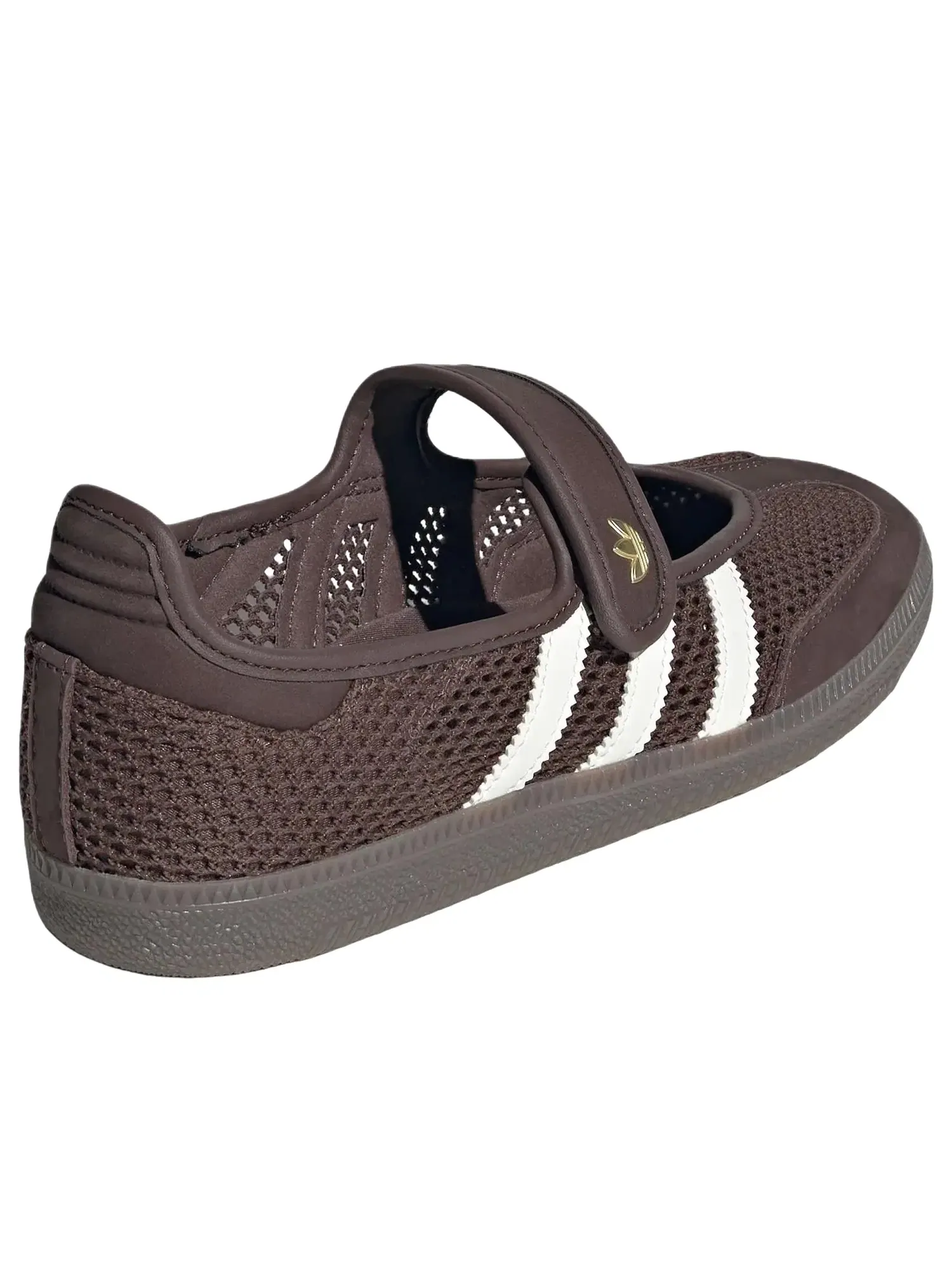 Женские кроссовки с замшевым верхом Samba Jane Adidas — изображение 3 из 6, коричневый