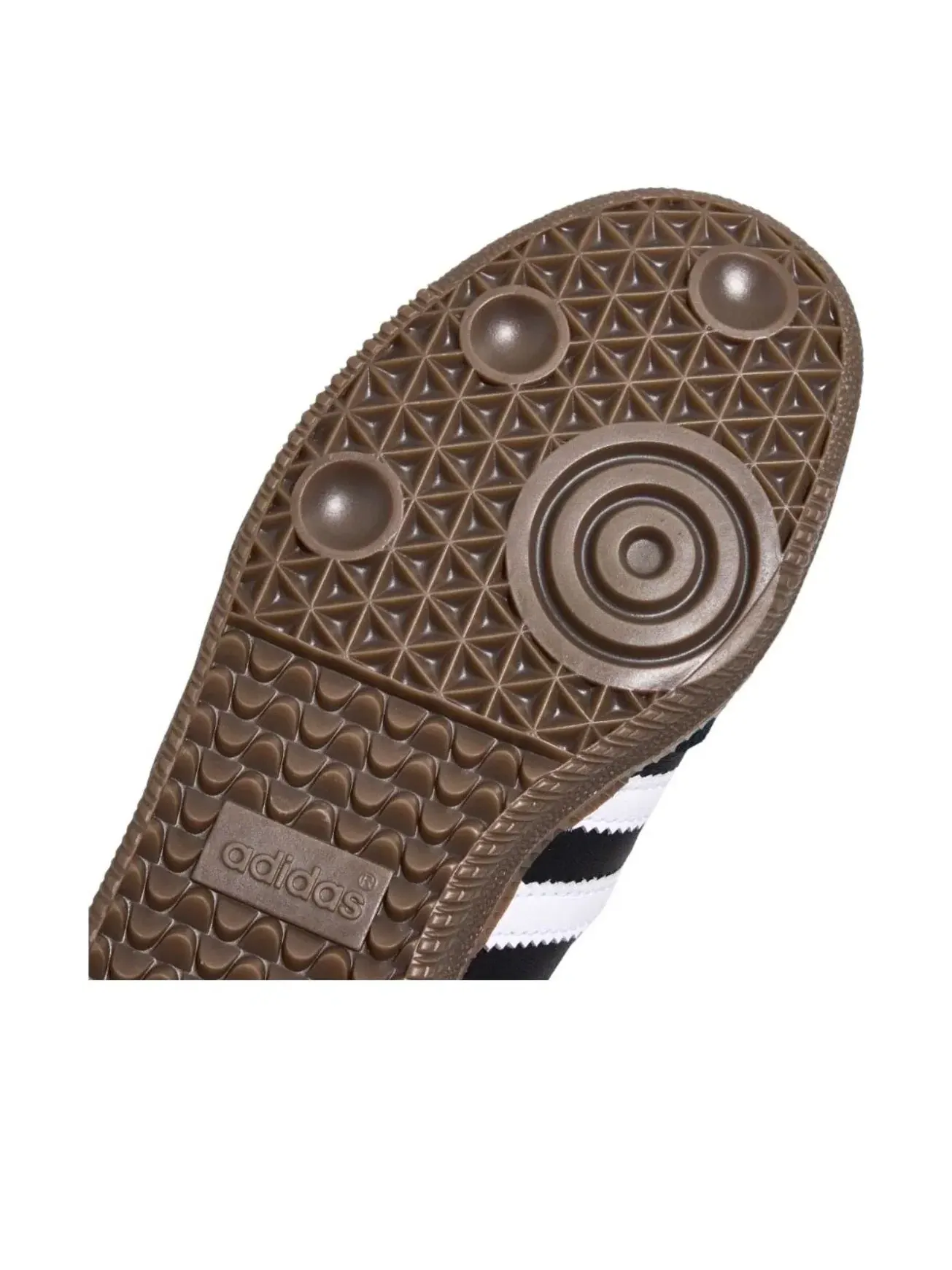 Женские сандалии-мюли с закрытым носком Samba Black White Adidas — изображение 5 из 5, черный