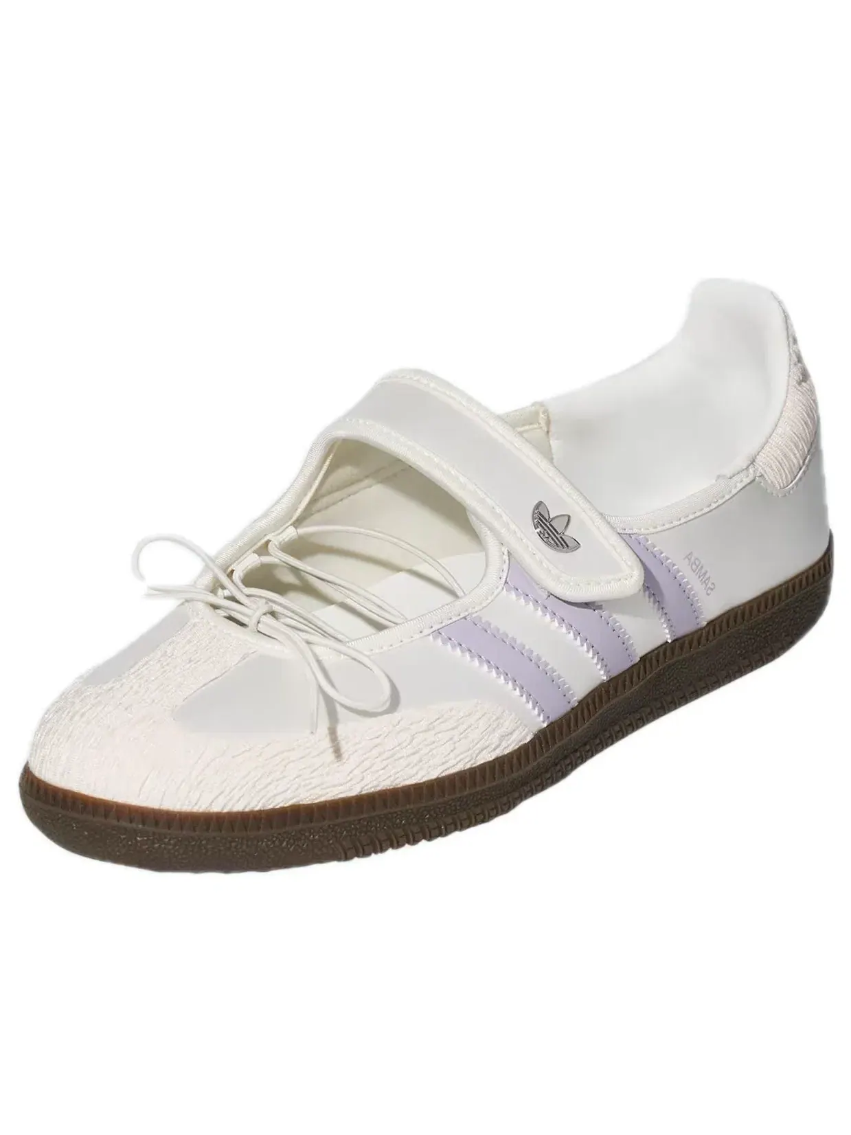 Женские кроссовки с низким верхом Samba Jane Adidas — изображение 3 из 5, белый
