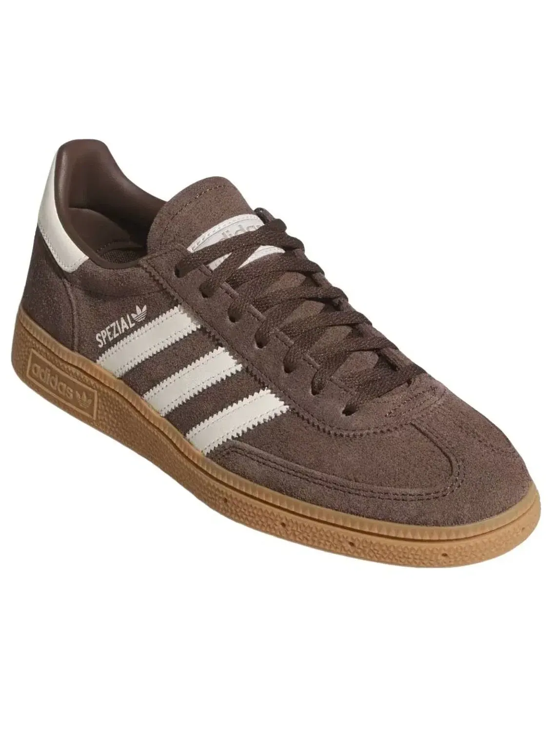 Мужские кроссовки с замшевым верхом Handball Spezial Adidas — изображение 4 из 5, коричневый