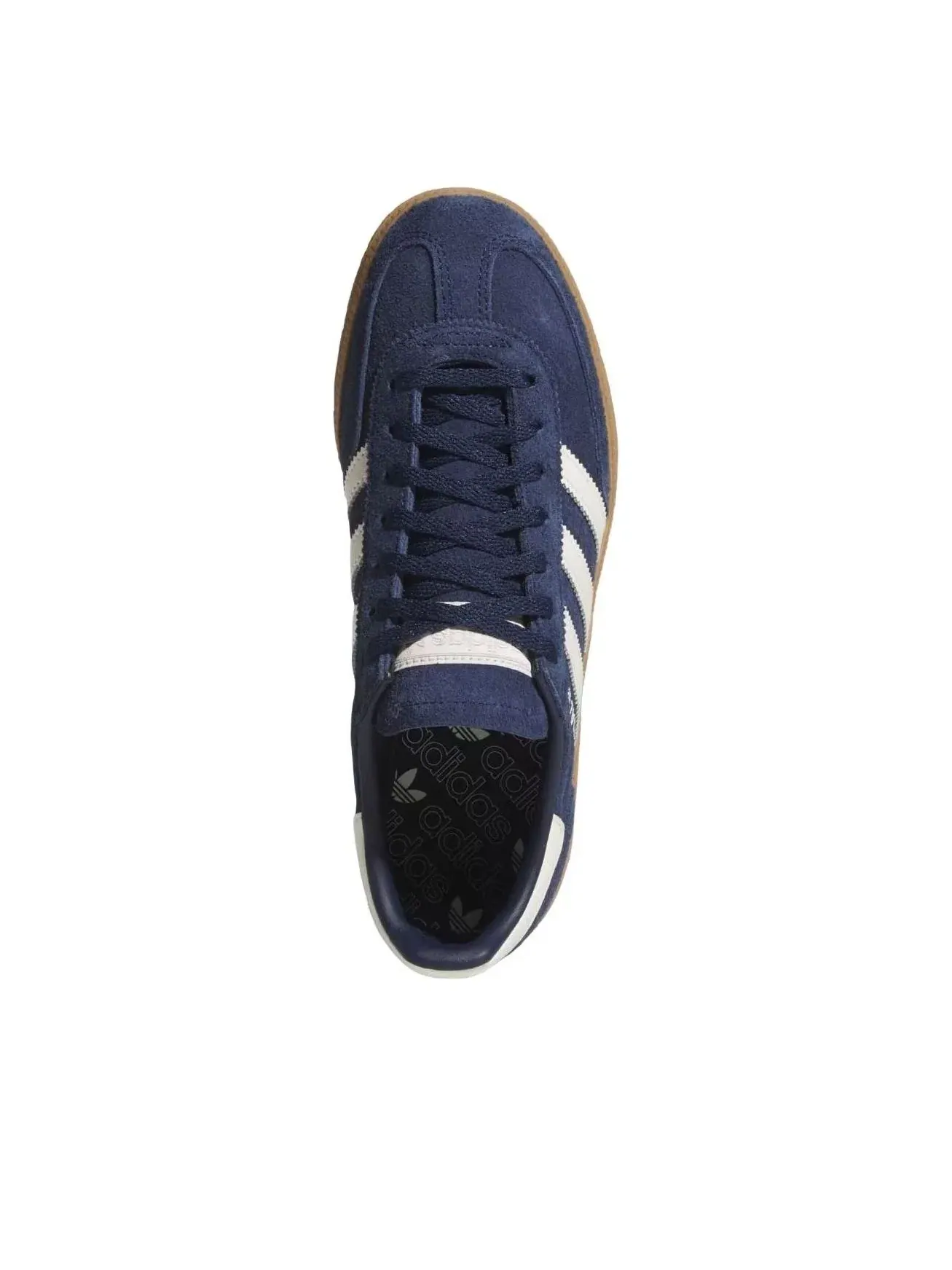 Мужские кроссовки с замшевым верхом Handball Spezial Adidas — изображение 2 из 5, темно-синий