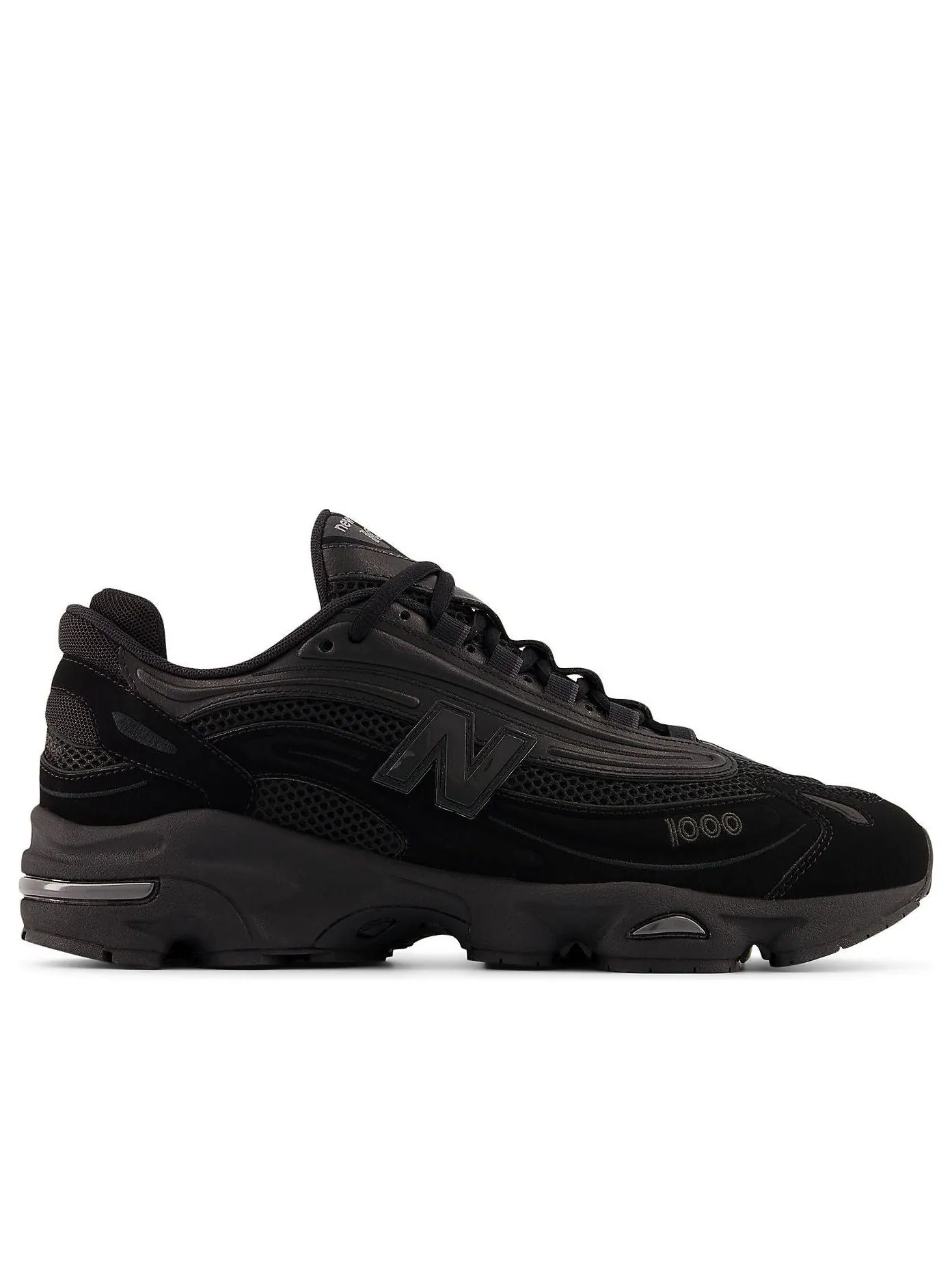 Кроссовки New Balance 1000 'Black Grey' — изображение 2 из 4, черный/серый