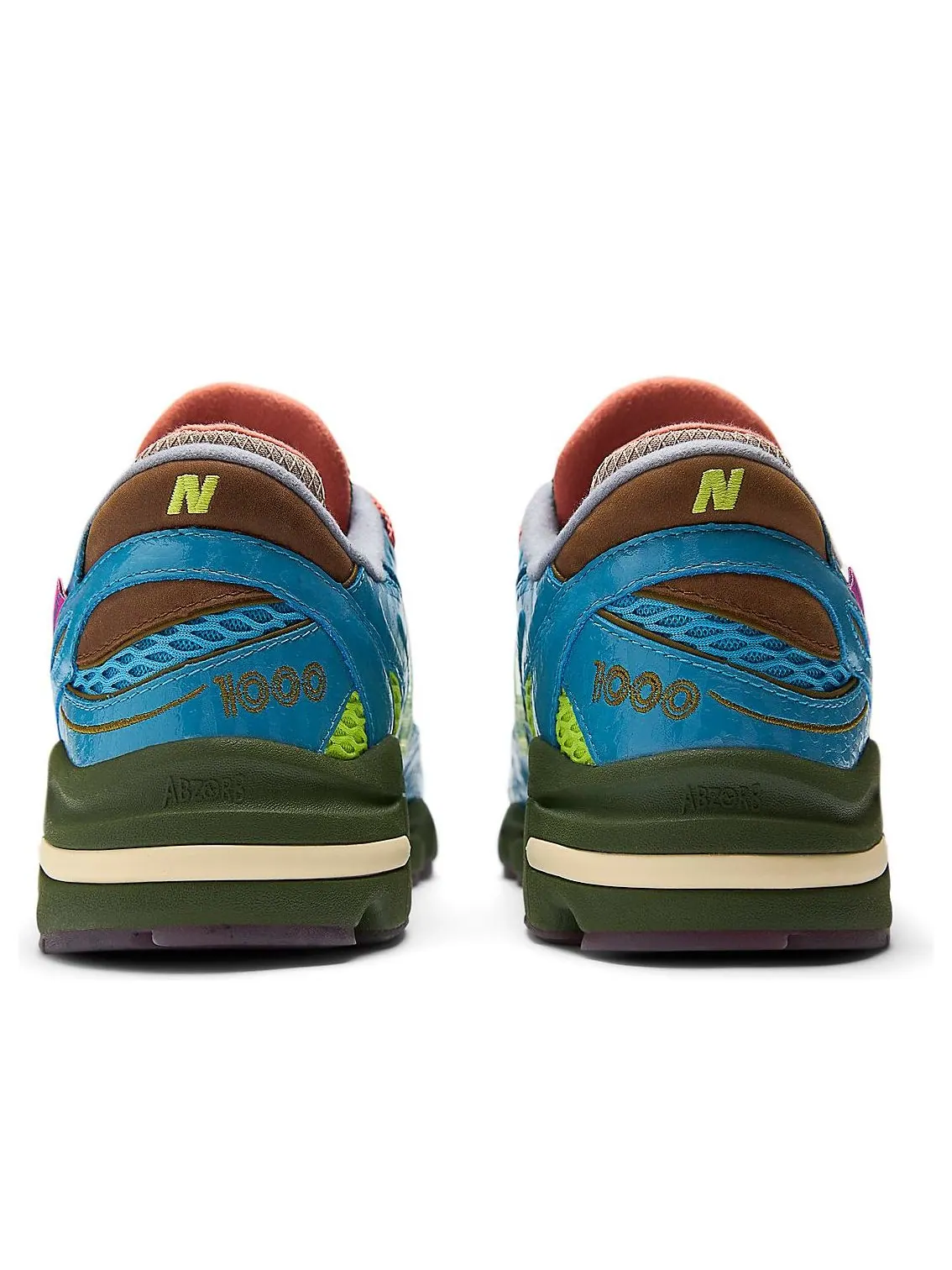 Кроссовки New Balance x Salehe Bembury 1000 'Fog Be The Cloud' — изображение 4 из 6, мульти