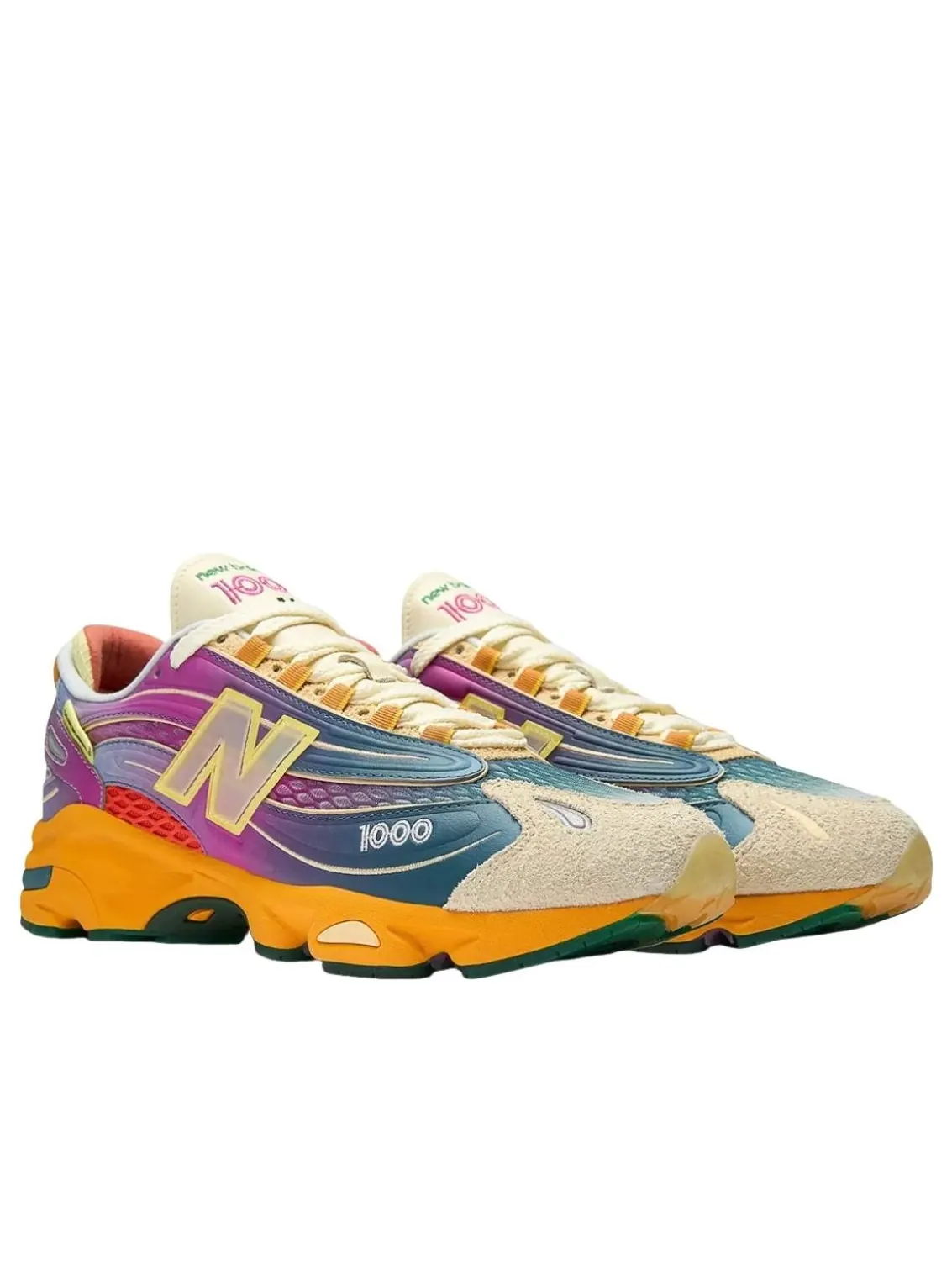 New Balance x Salehe Bembury 1000 'Fog Be The Cloud' — изображение 3 из 5, мульти