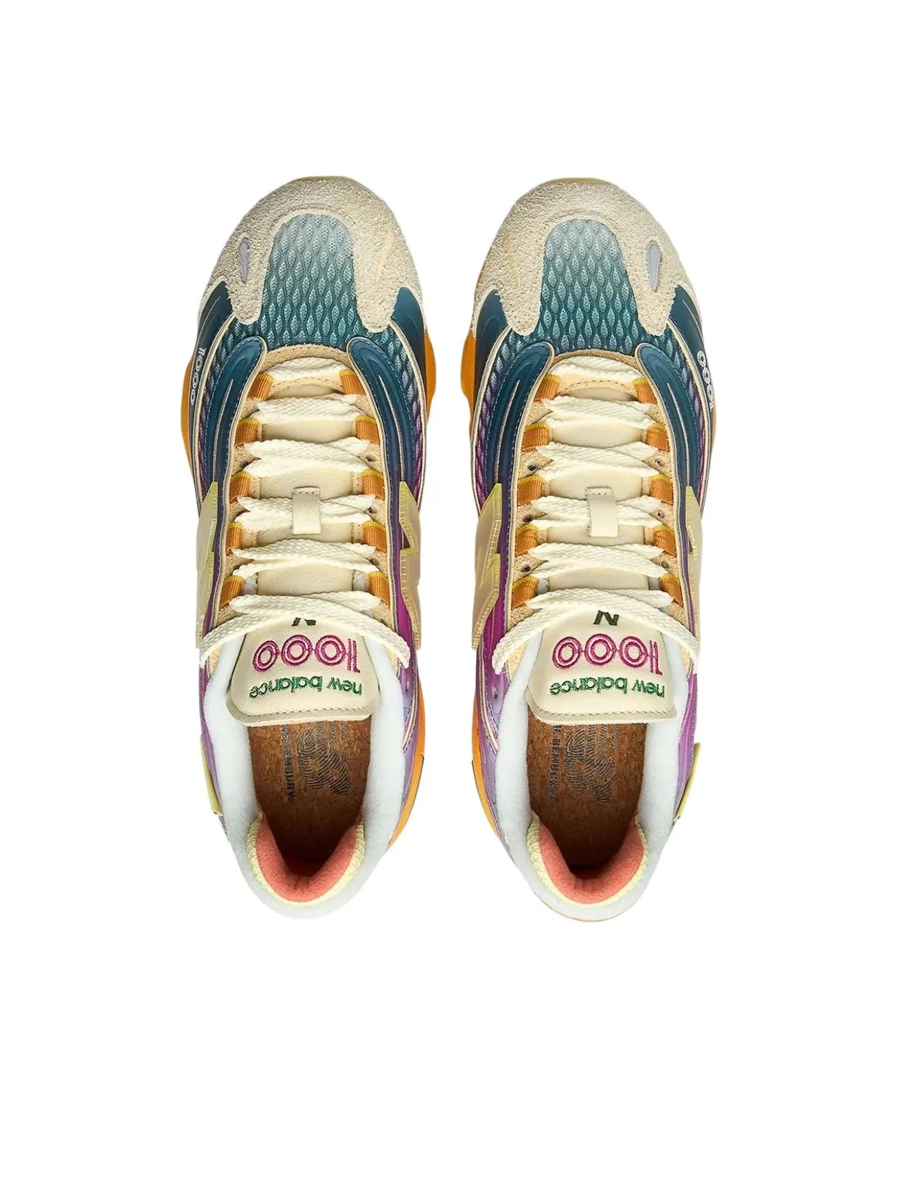 New Balance x Salehe Bembury 1000 'Fog Be The Cloud' — изображение 4 из 5, мульти