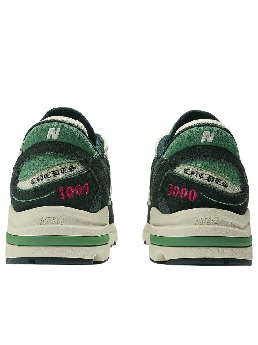 Кроссовки New Balance x Concepts 1000 'Mle' — изображение 4 из 4, зеленый