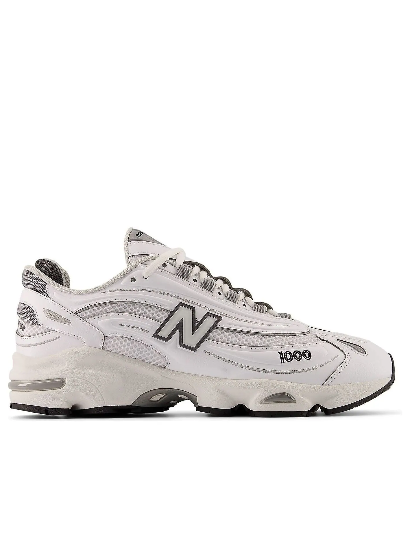 Кроссовки New Balance 1000 'White Slate Gray' — изображение 4 из 5, белый/серый