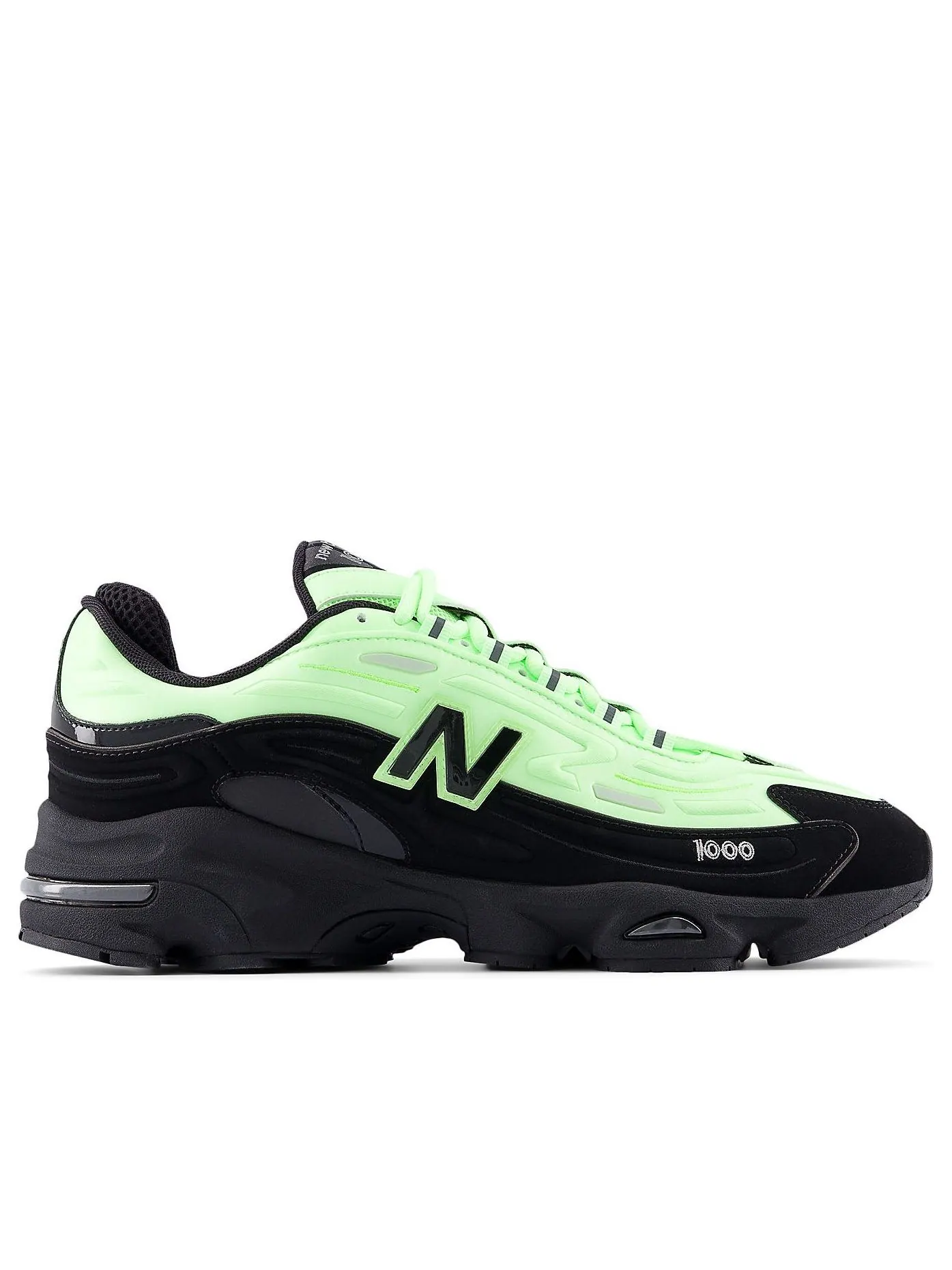 Кроссовки New Balance 1000 'Mint Flash Black' — изображение 2 из 6, черный
