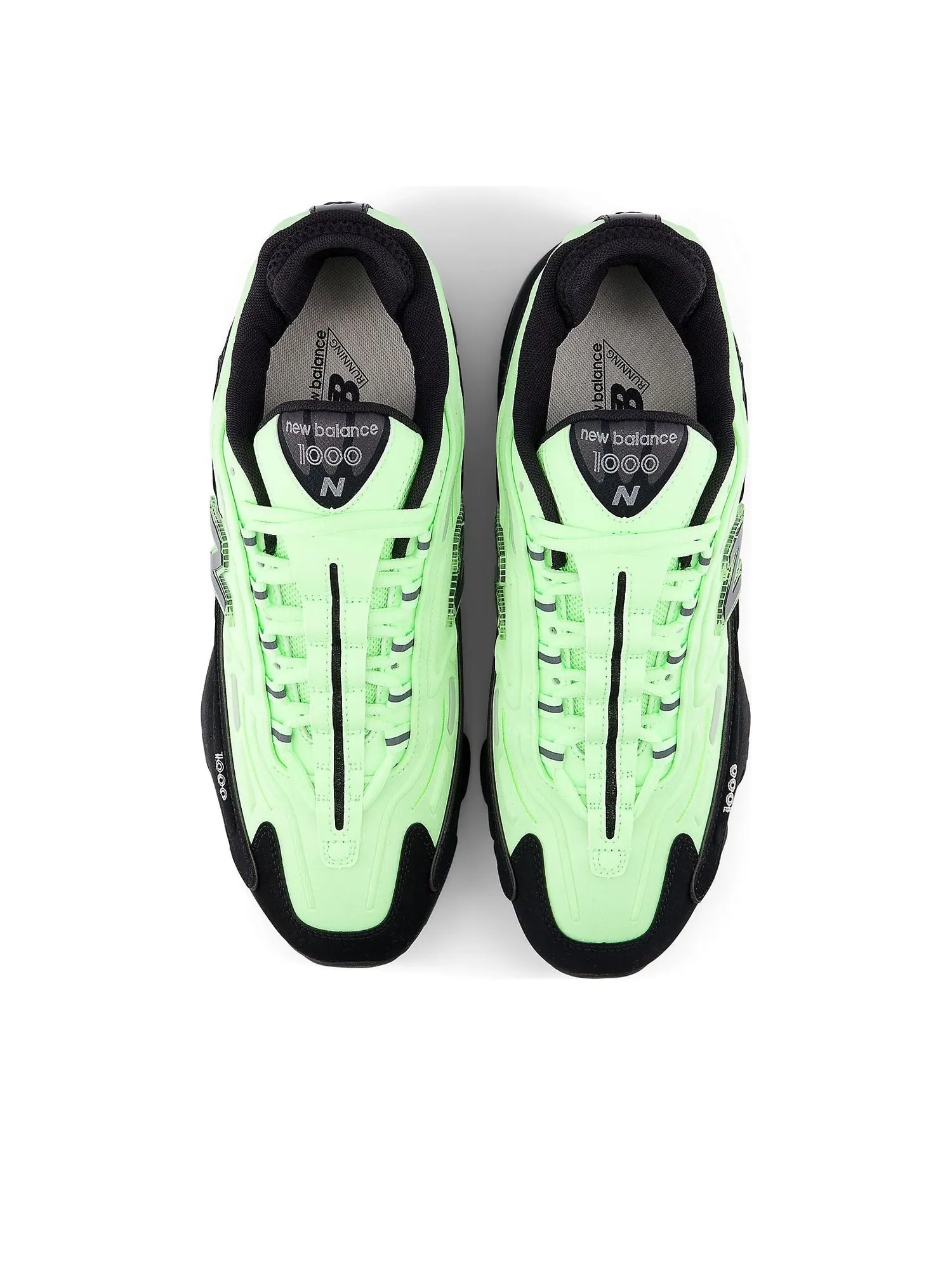 Кроссовки New Balance 1000 'Mint Flash Black' — изображение 3 из 6, черный