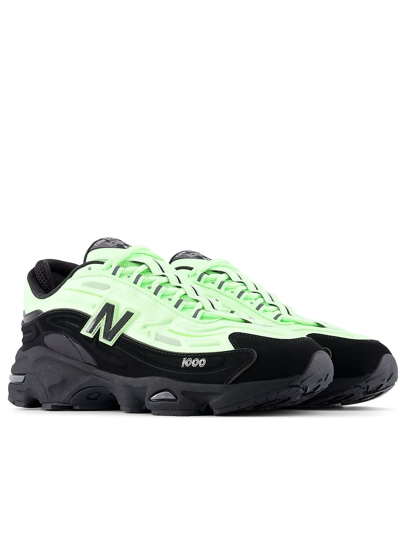 Кроссовки New Balance 1000 'Mint Flash Black' — изображение 4 из 6, черный