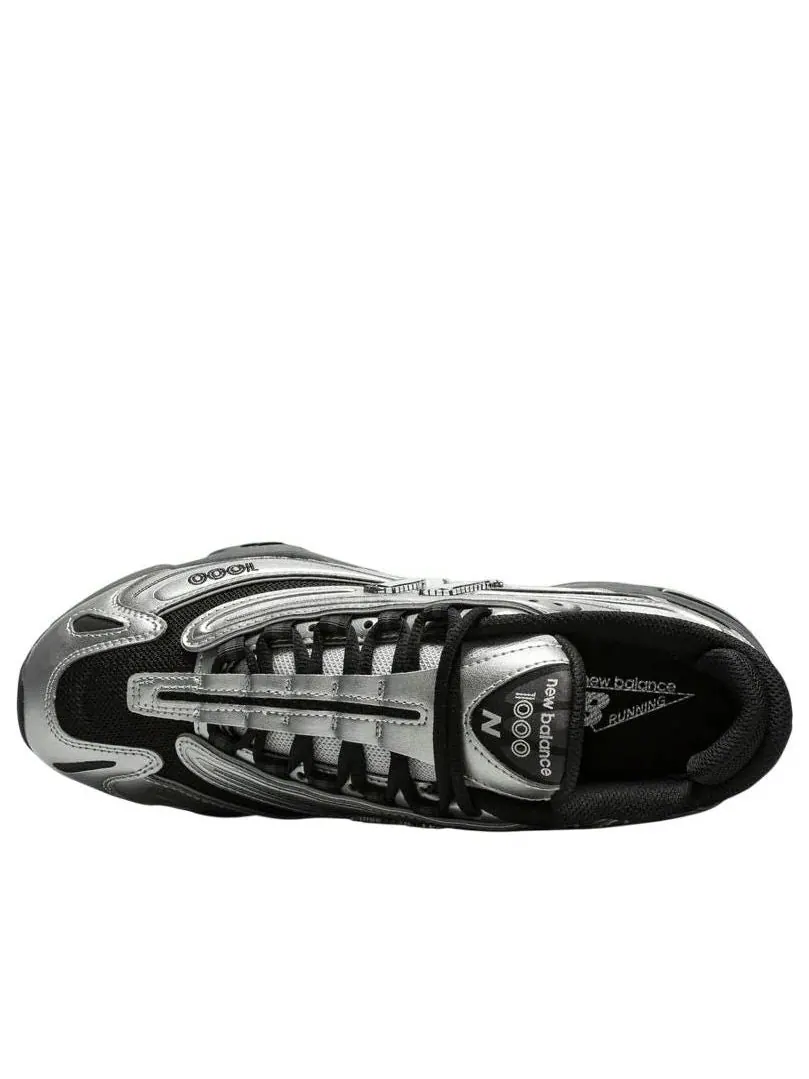Кроссовки New Balance 1000 'Black Silver Metallic' — изображение 4 из 5, черный