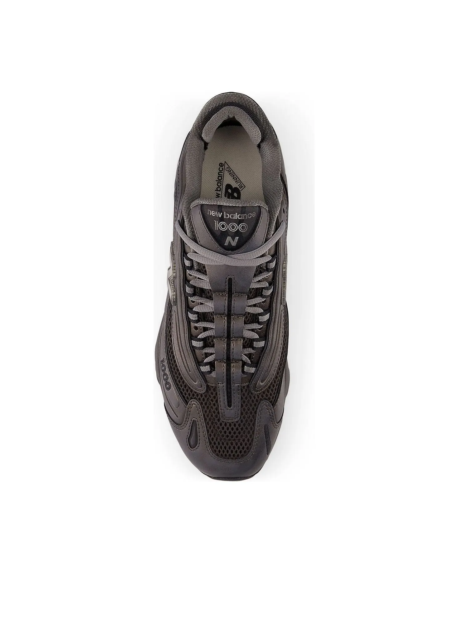Кроссовки New Balance 1000 'Black Metallic Slate Grey' — изображение 3 из 4, черный