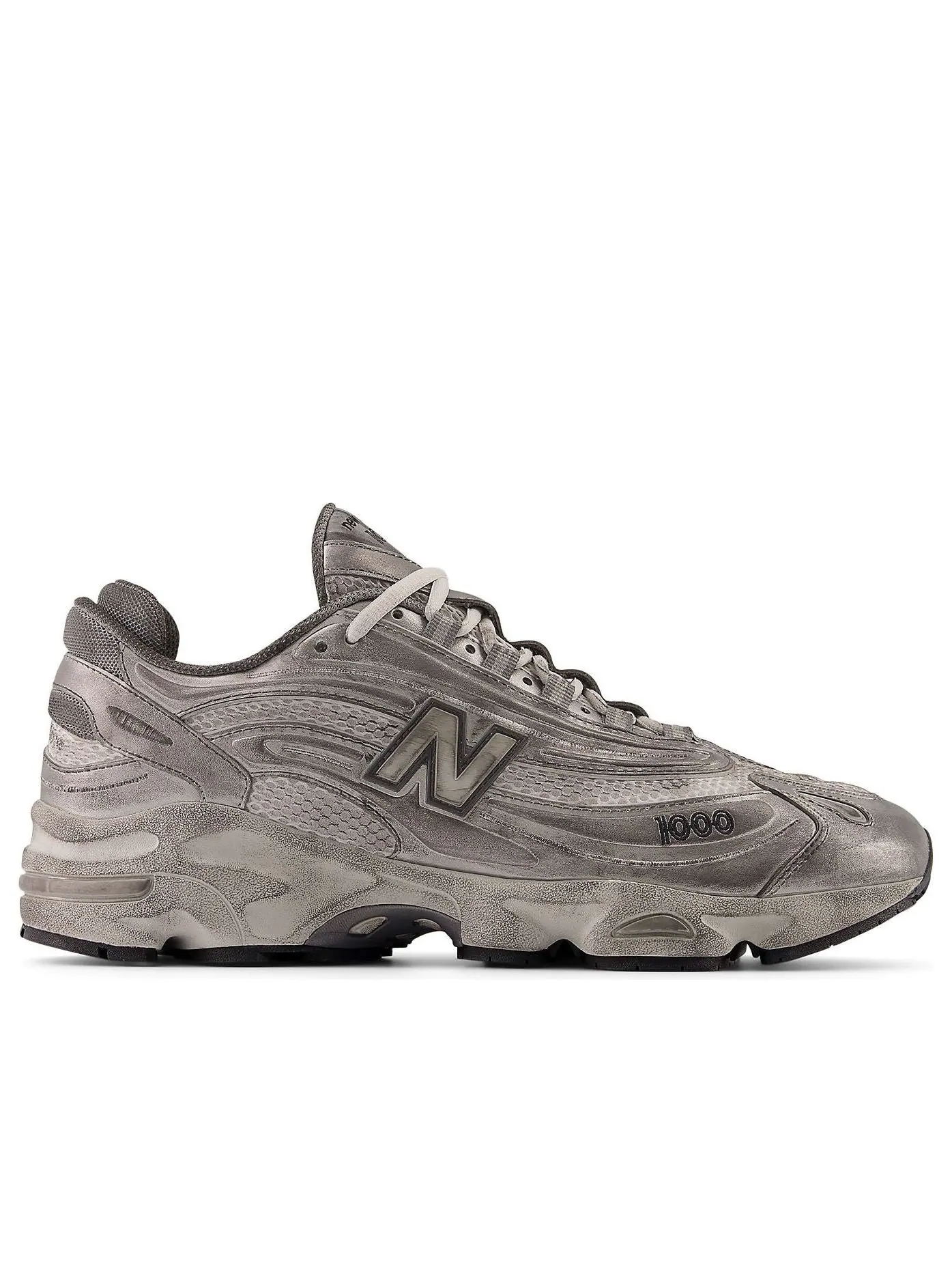 Кроссовки New Balance 1000 'Dirty' — изображение 4 из 5, серебряный