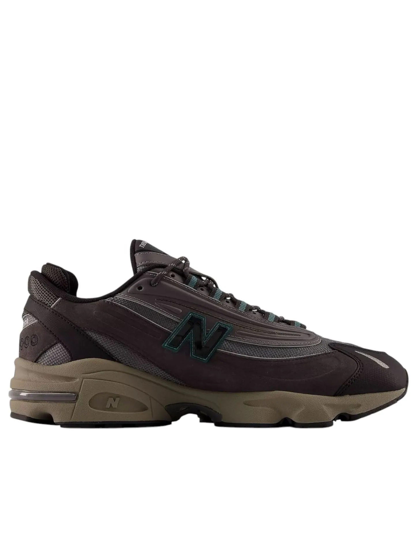 Кроссовки New Balance 1000 Cordura 'Charcoal Teal' — изображение 2 из 5, темно-серый