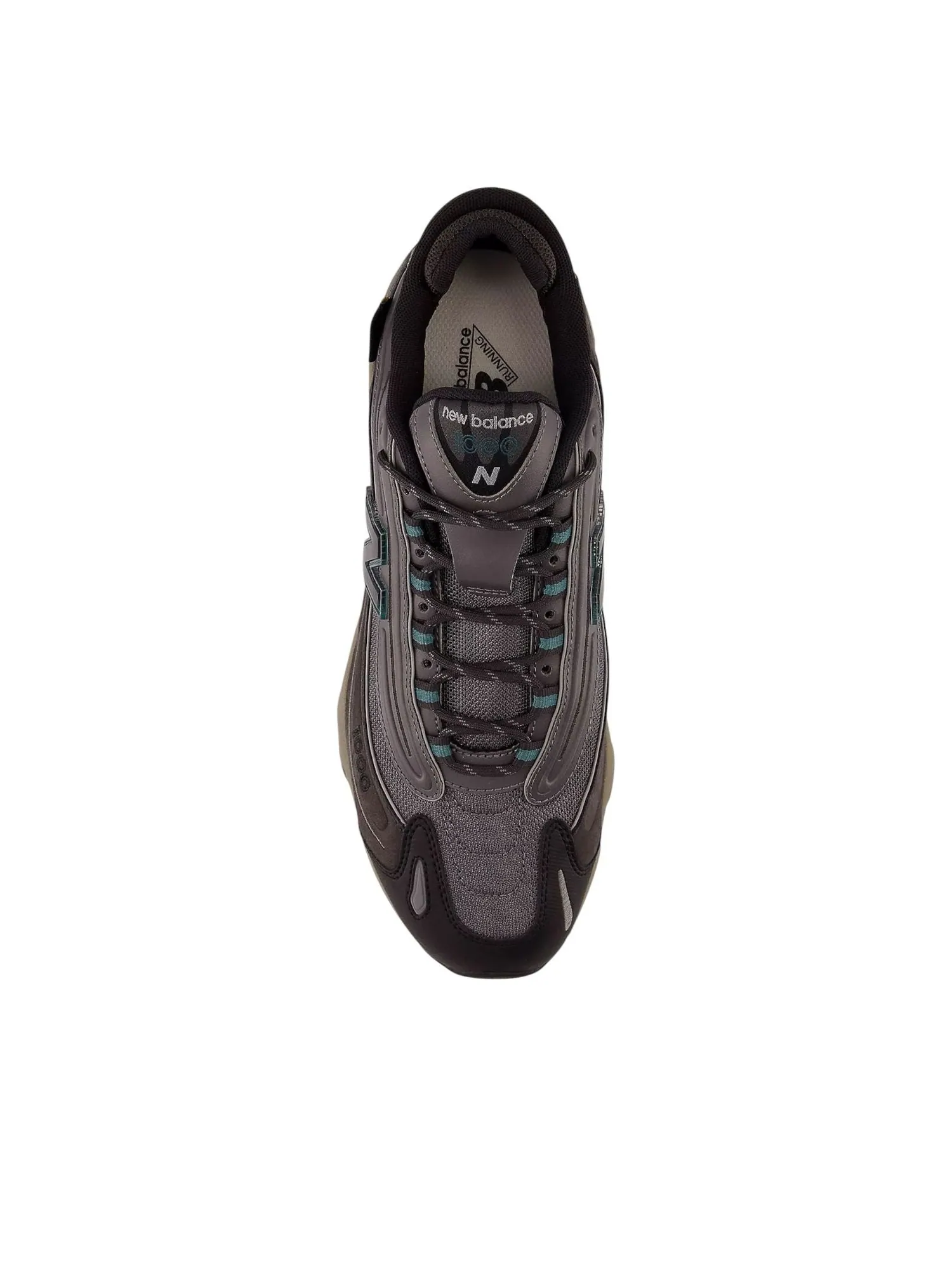 Кроссовки New Balance 1000 Cordura 'Charcoal Teal' — изображение 3 из 5, темно-серый
