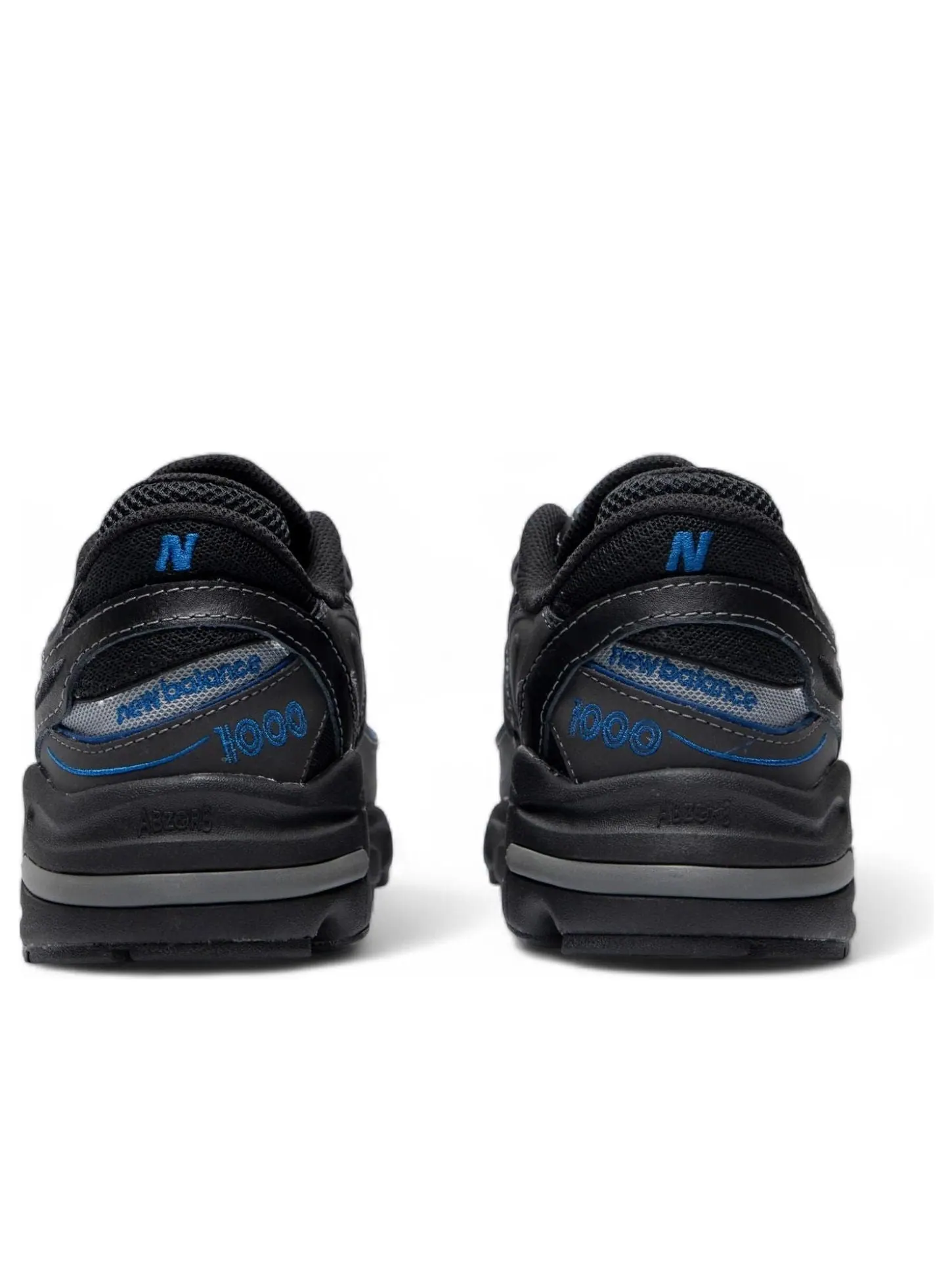 Кроссовки New Balance 1000 'Dark Grey Royal Blue' — изображение 4 из 5, серый/синий