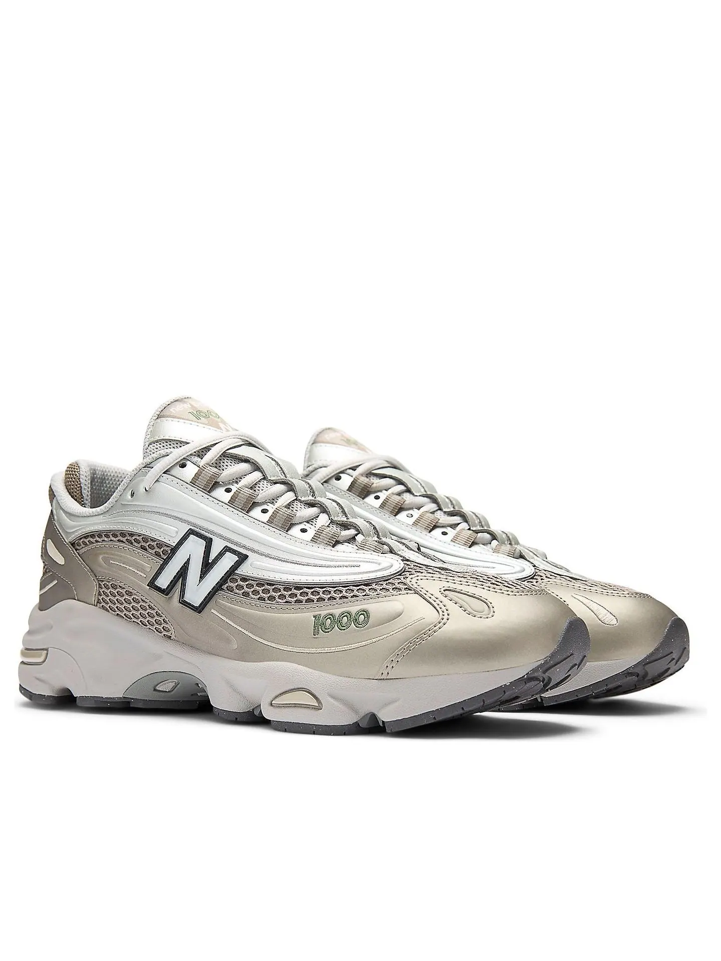 Кроссовки New Balance 1000 'Arid Stone' — изображение 2 из 6, серебряный
