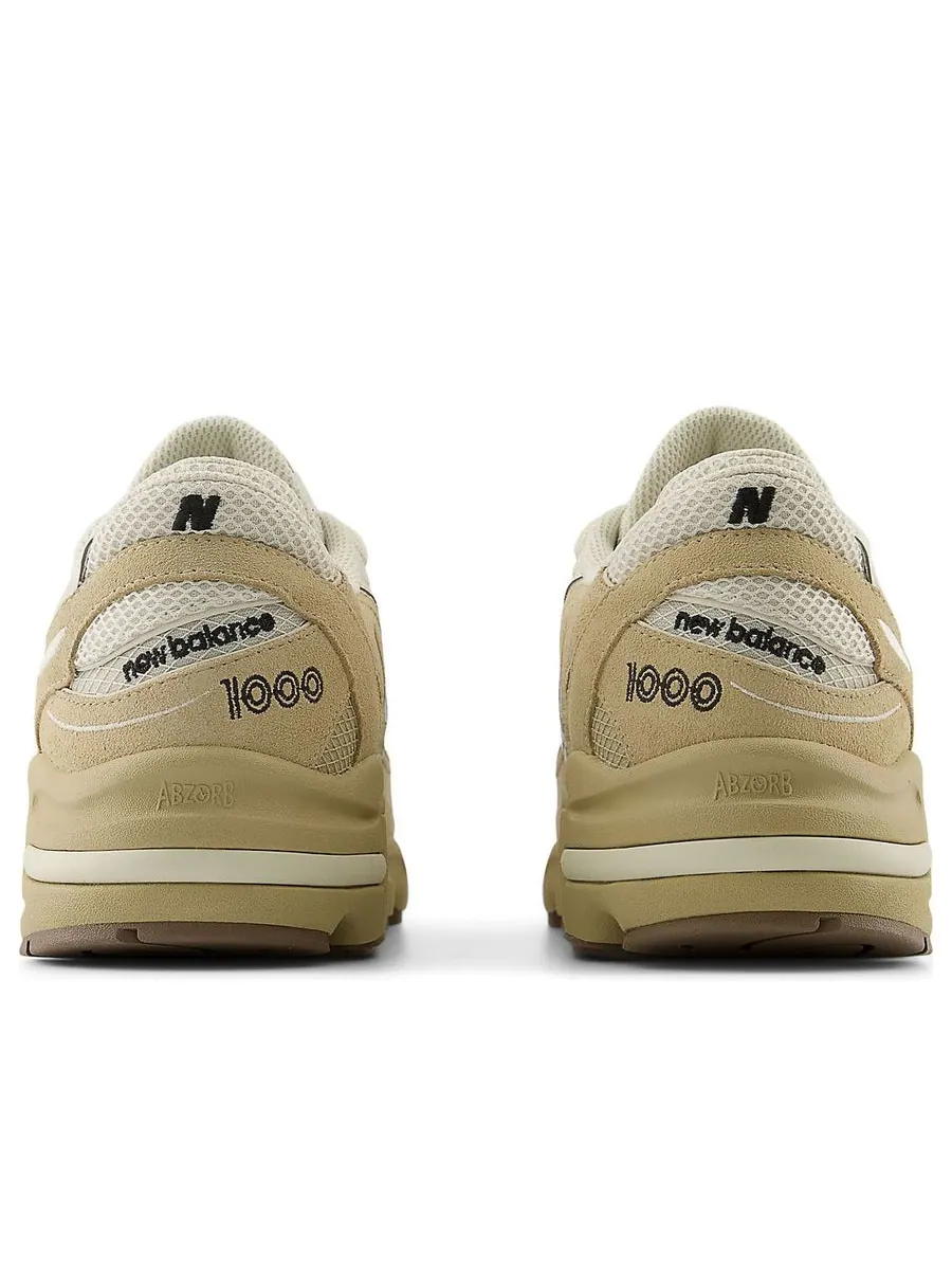 Кроссовки New Balance 1000 'Incense Black' — изображение 5 из 6, бежевый