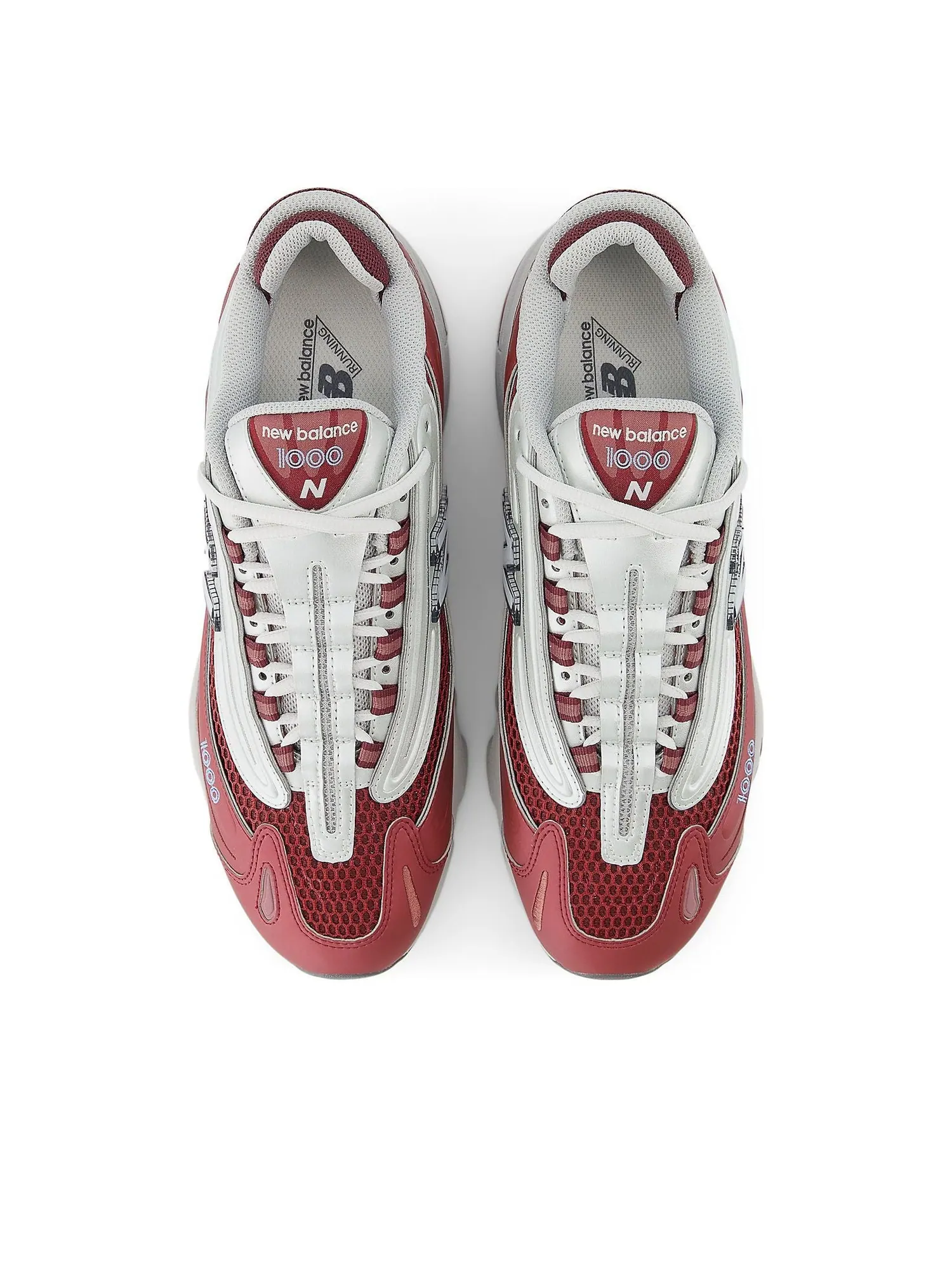 Кроссовки New Balance 1000 'Monarch Burgundy' — изображение 3 из 6