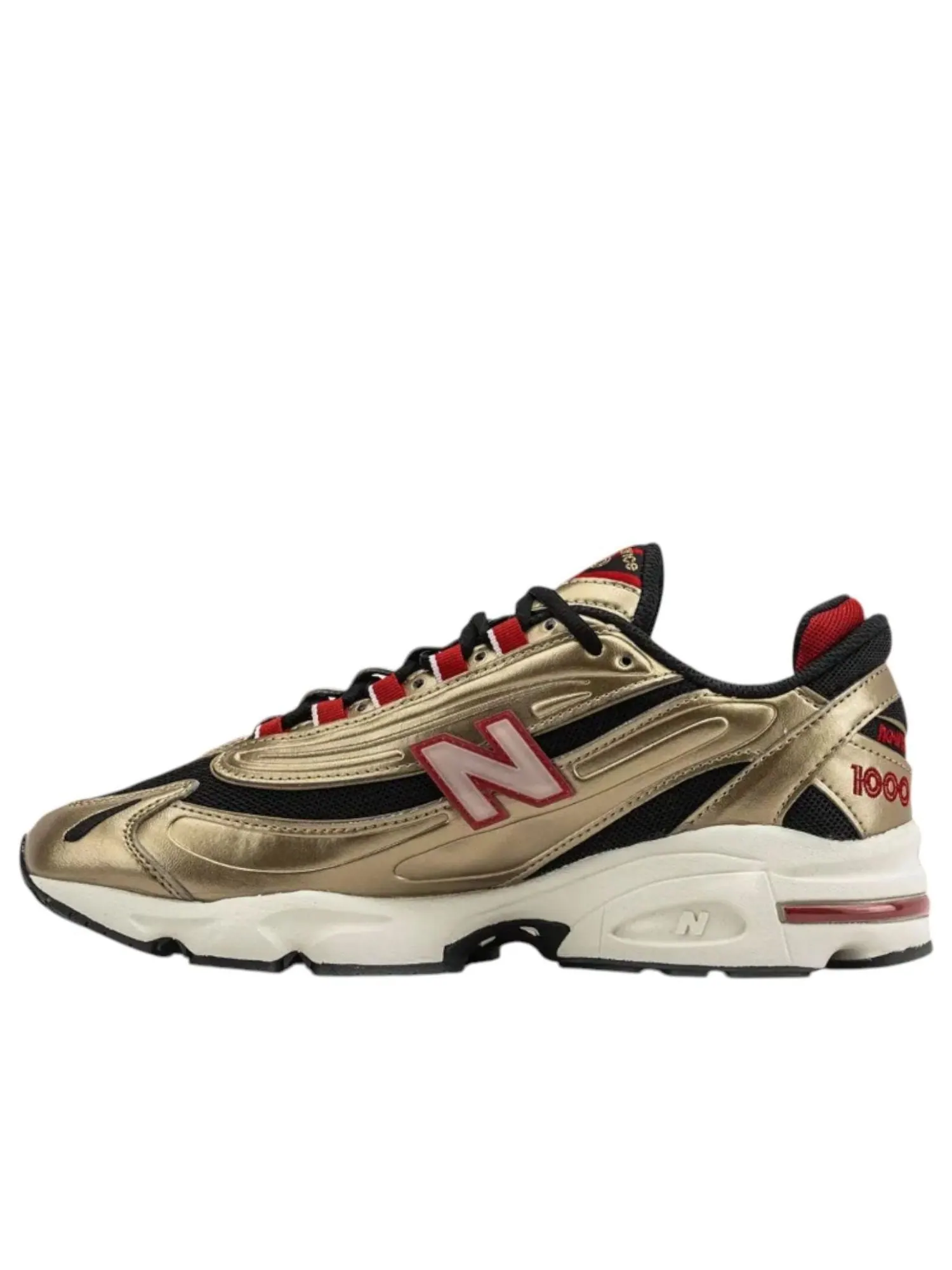 Кроссовки New Balance x Shoe Palace 1000 'Gold Black' — изображение 1 из 5, золото