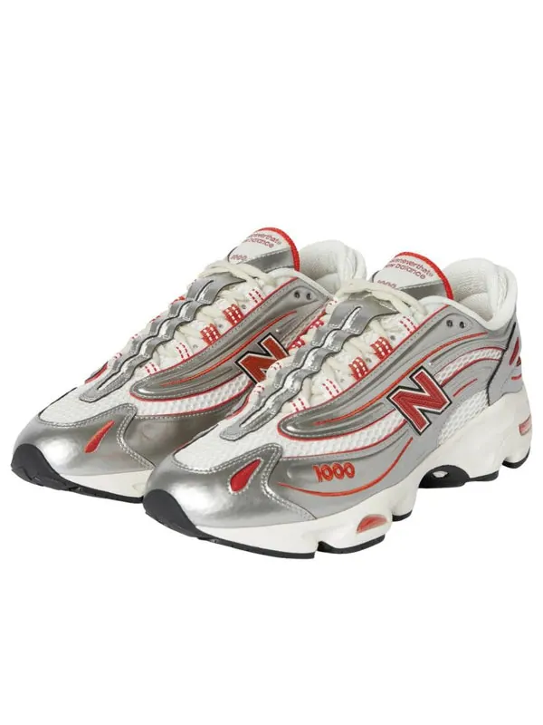 Кроссовки x thisisneverthat 1000 New Balance — изображение 2 из 4, серебряный