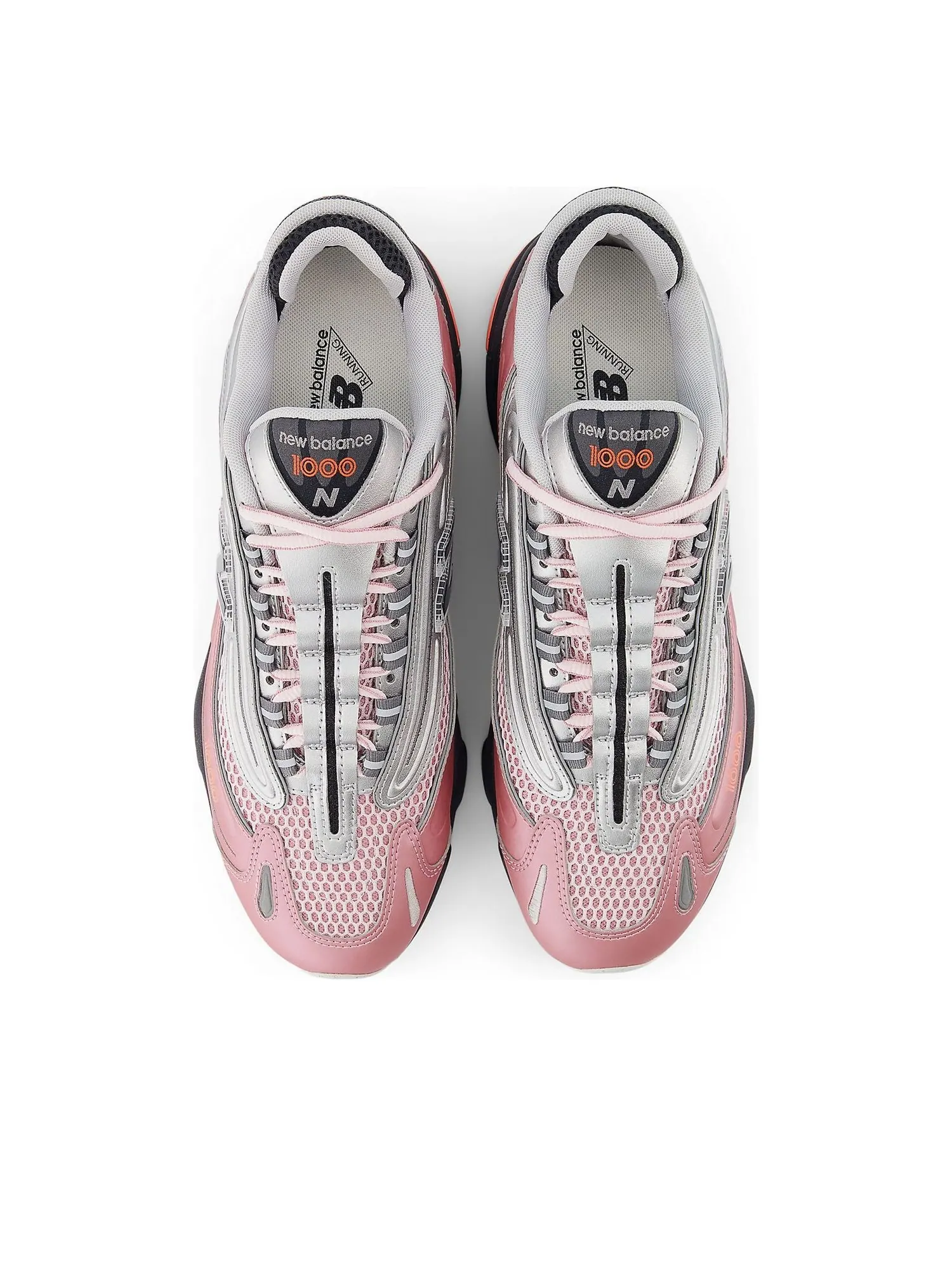 Кроссовки New Balance 1000 'Pink Metallic Silver' — изображение 3 из 6, розовый