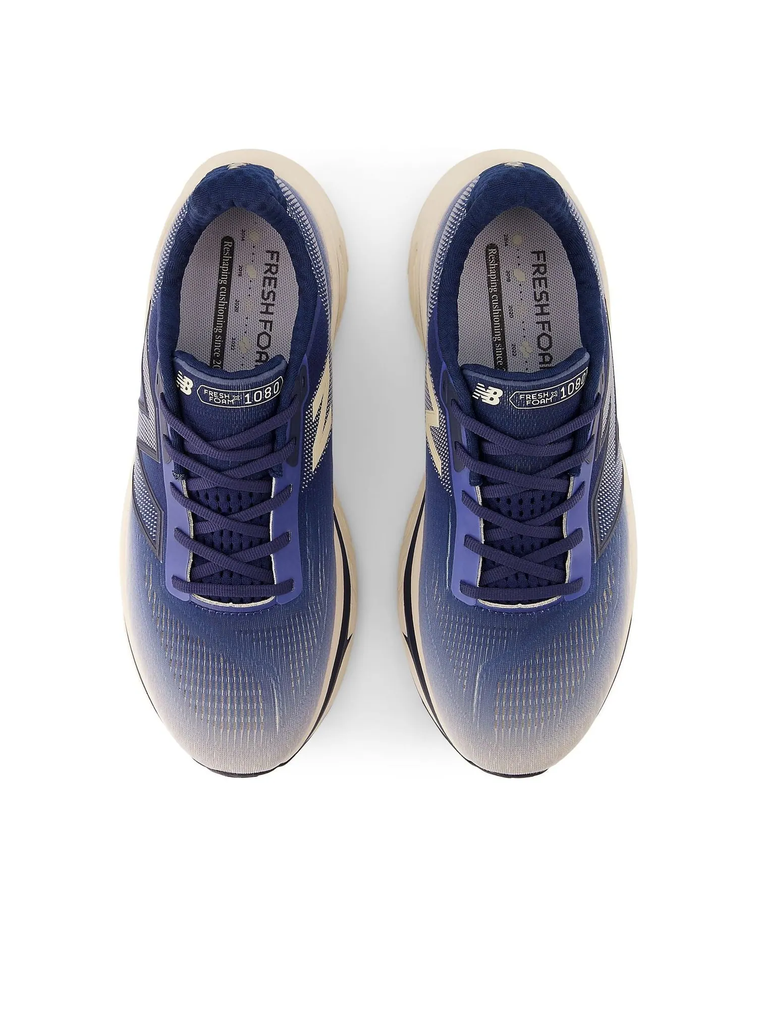 Кроссовки New Balance Fresh Foam X 1080v14 'Bisque Navy' — изображение 2 из 5, темно-синий