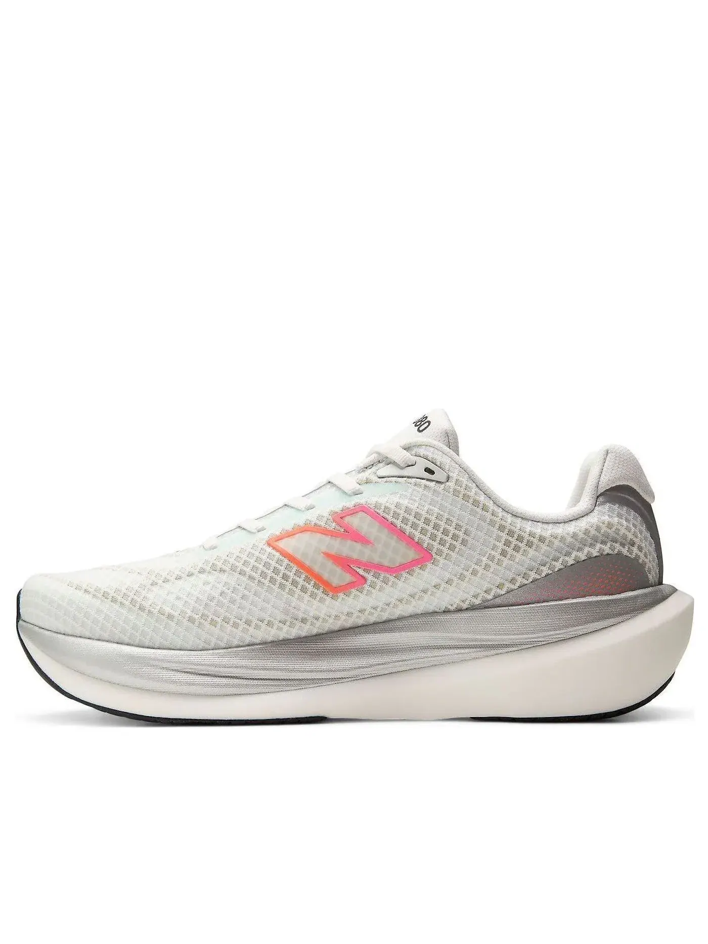 Кроссовки New Balance 1080v15 Breathe 'White Pink Heat Tangerine' M10806GG — изображение 1 из 6, белый