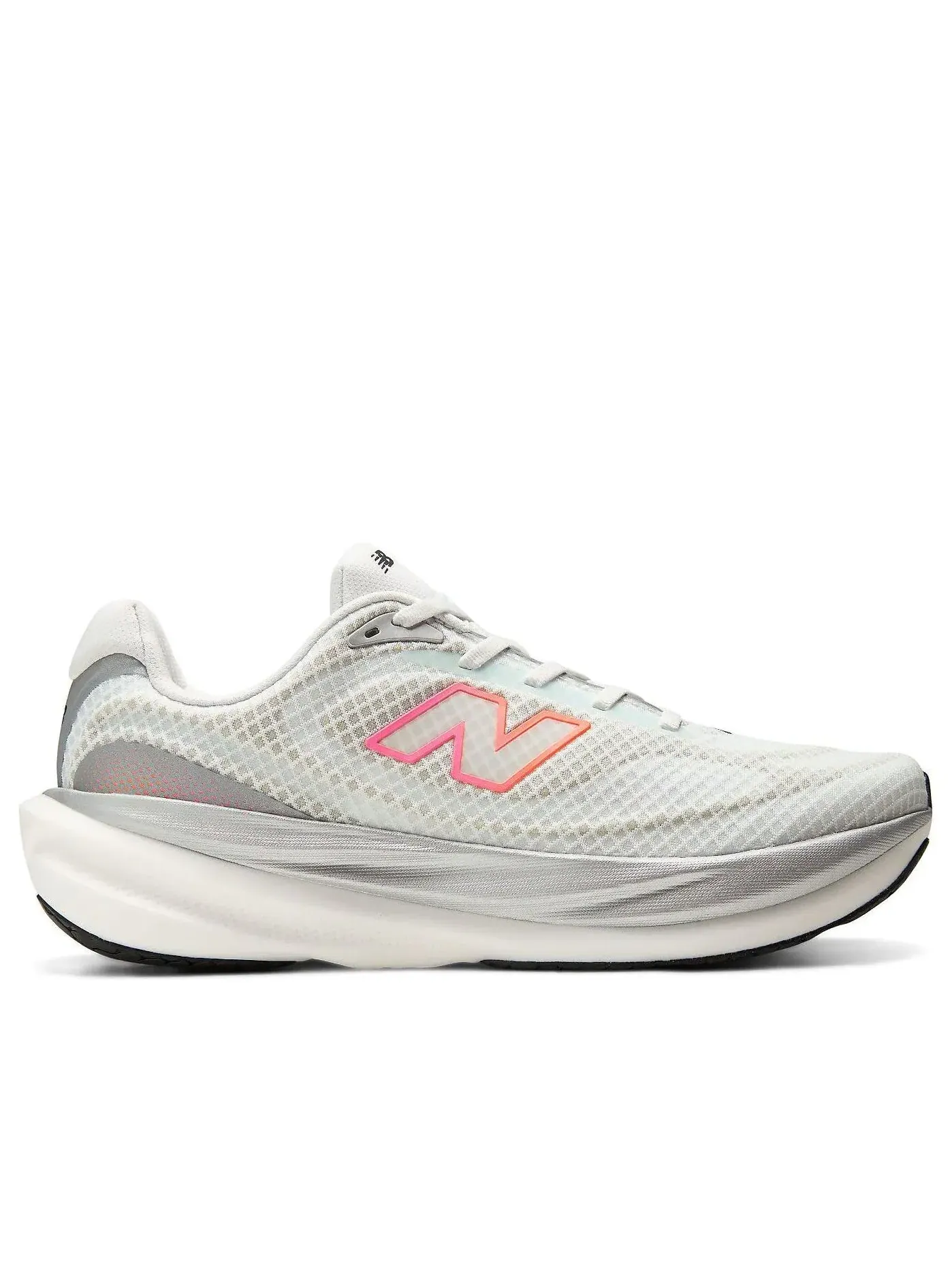 Кроссовки New Balance 1080v15 Breathe 'White Pink Heat Tangerine' M10806GG — изображение 2 из 6, белый