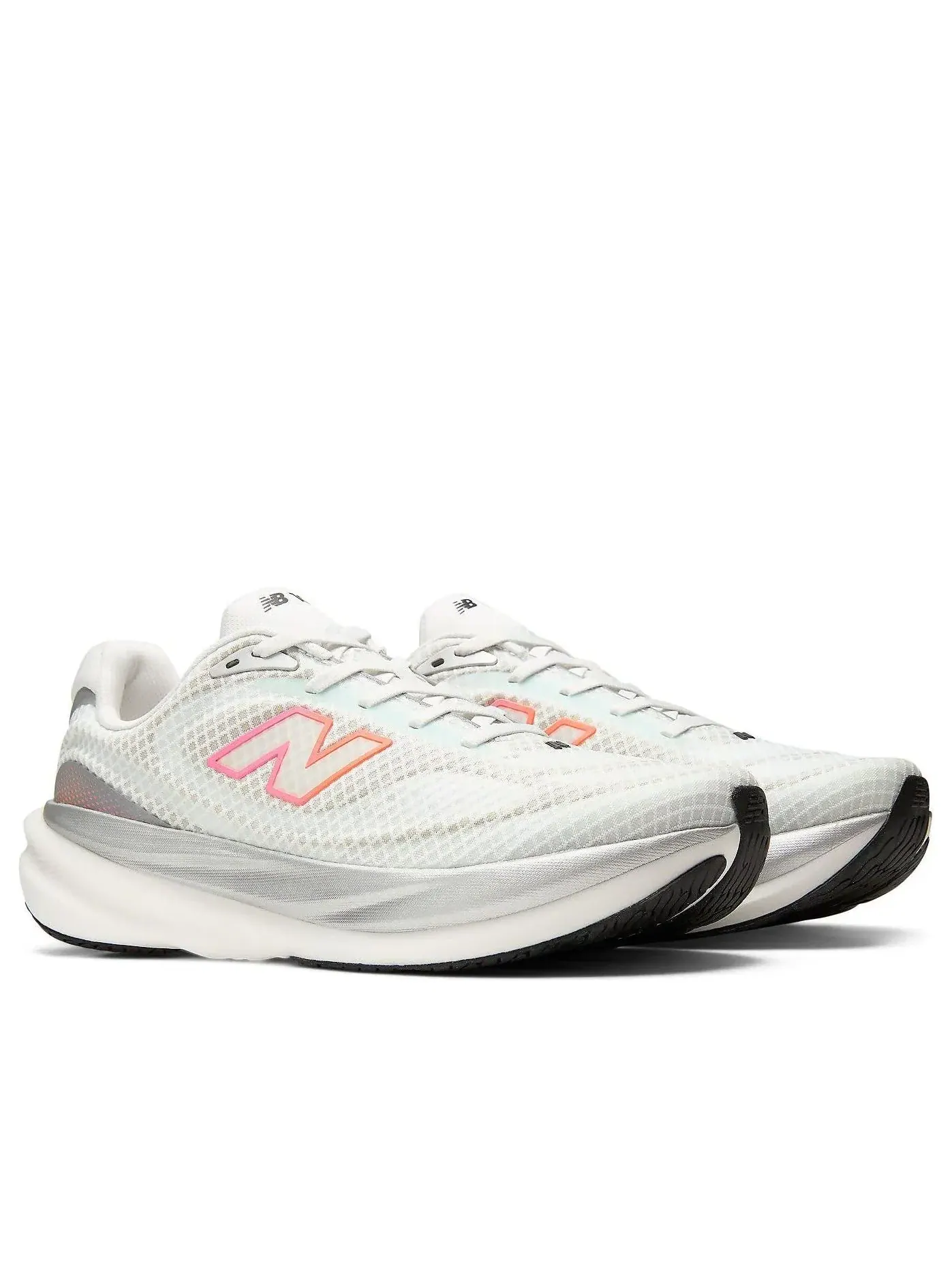 Кроссовки New Balance 1080v15 Breathe 'White Pink Heat Tangerine' M10806GG — изображение 4 из 6, белый