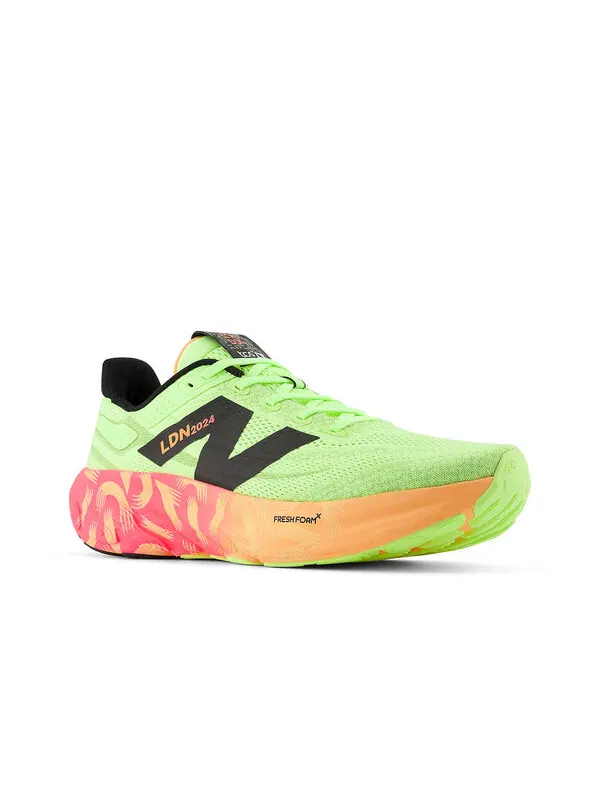 Кроссовки свежие пенные кроссовки New Balance — изображение 3 из 4, зеленый/черный/оранжевый