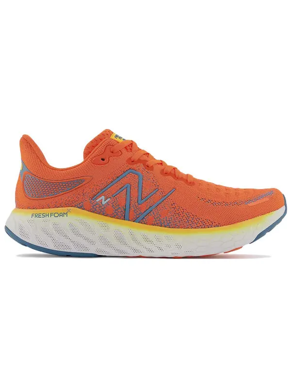 Кроссовки свежая пена x 1080v12 New Balance — изображение 2 из 4, оранжевый/белый