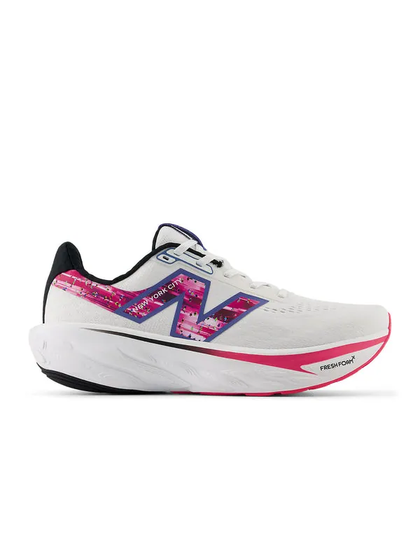 Кроссовки fresh foam x 1080v14 'tcs nyc marathon white hi-pink' New Balance — изображение 3 из 4, белый/розовый