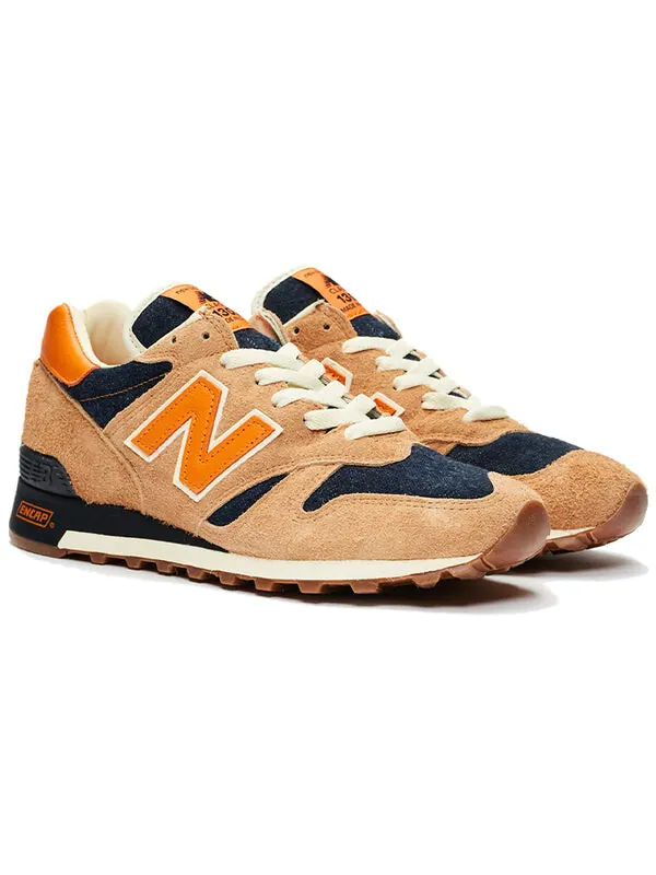 Кроссовки levi's x 1300 made in usa 'orange tab' New Balance — изображение 3 из 4, оранжевый