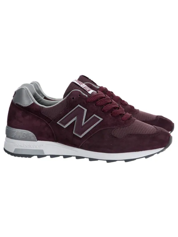 Кроссовки 1400 New Balance — изображение 2 из 4, винный красный