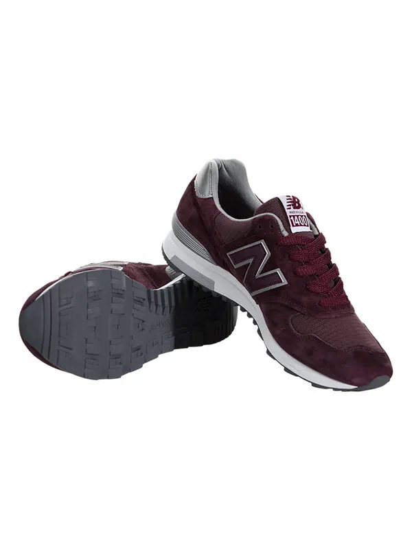 Кроссовки 1400 New Balance — изображение 4 из 4, винный красный